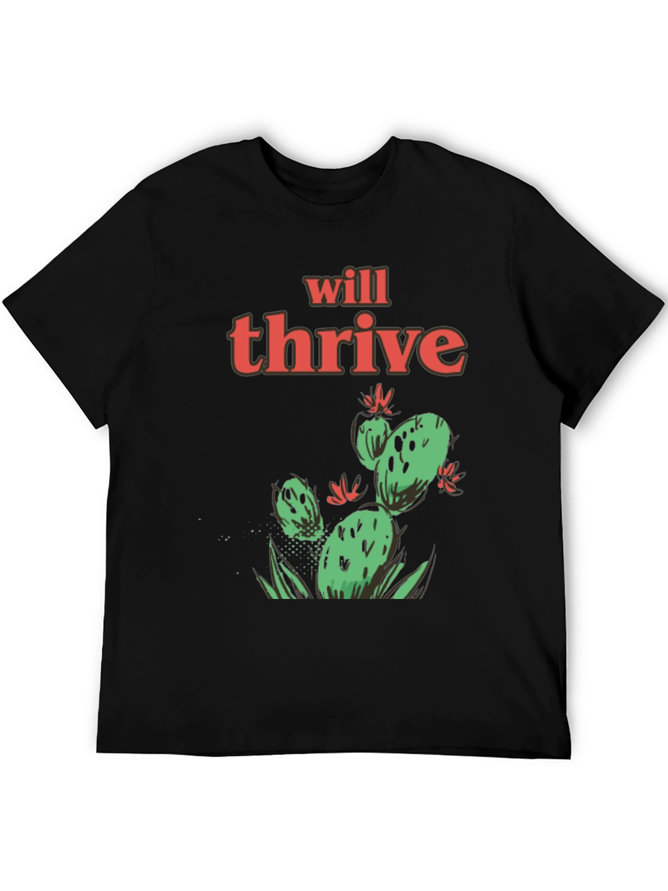 Will Thrive Cactus Graphic Tee
