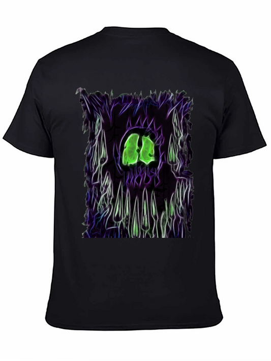 Neon Monster Graphic T-Shirt