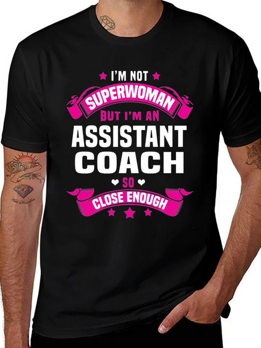 Assistant Coach T-Shirt - Superwoman Alternative