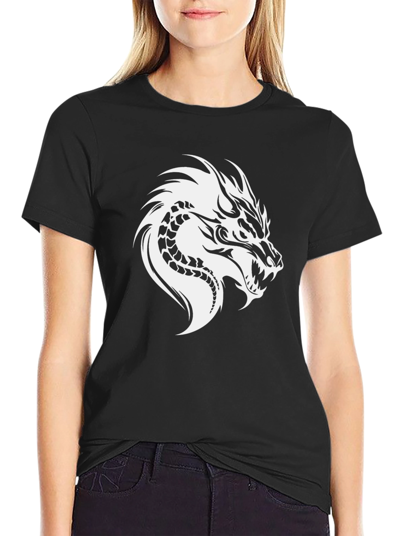 Dragon Graphic Black T-Shirt