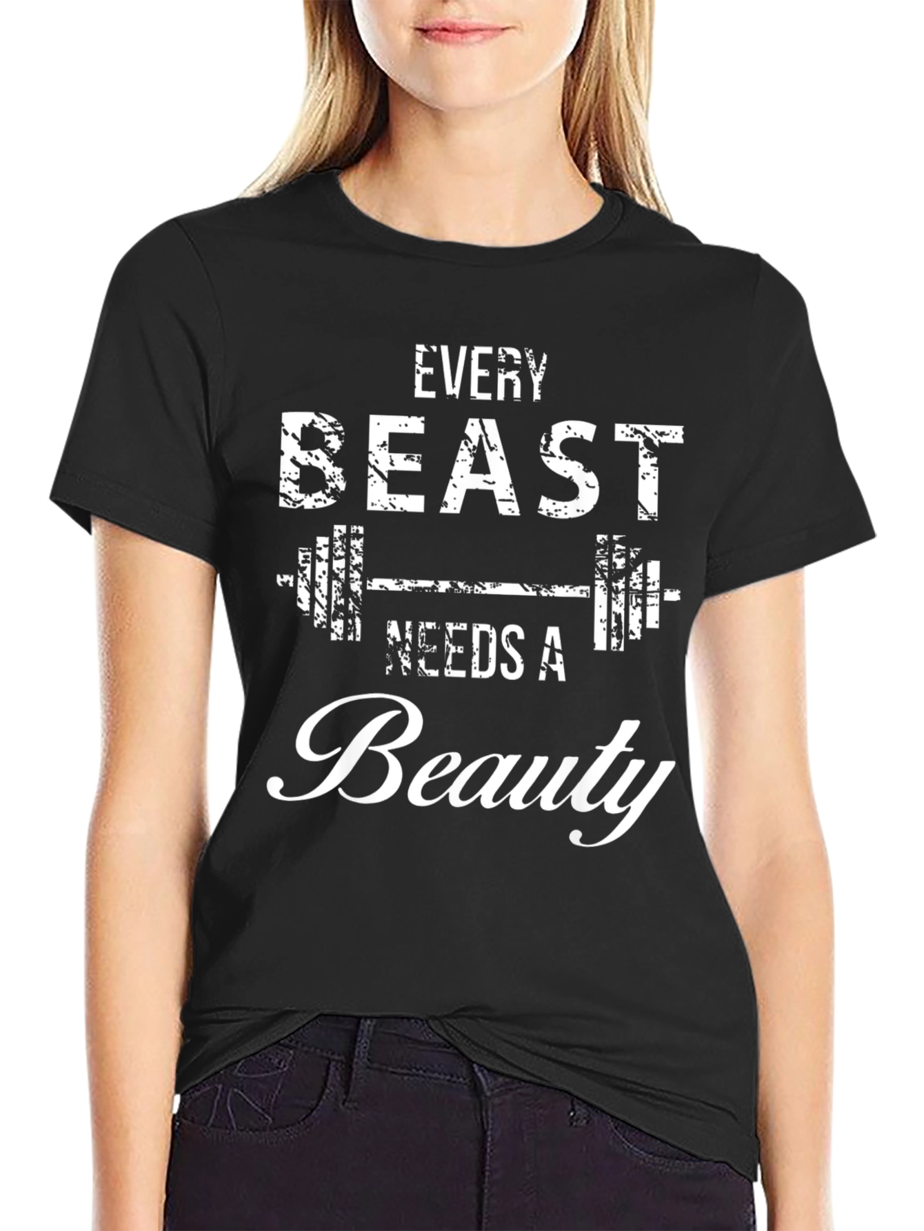 Every Beast Needs a Beauty Mens Graphic Tee