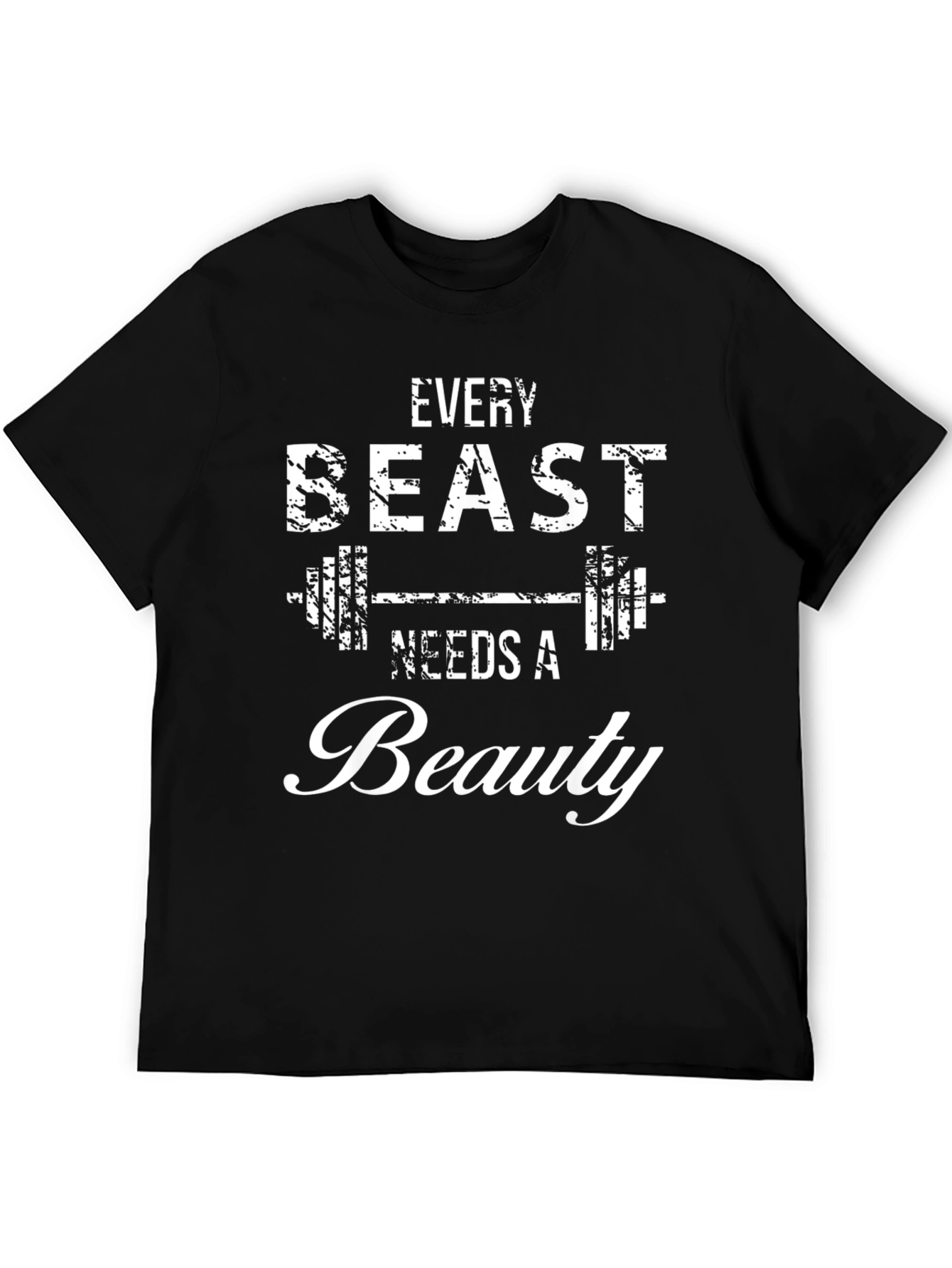 Every Beast Needs a Beauty Mens Graphic Tee