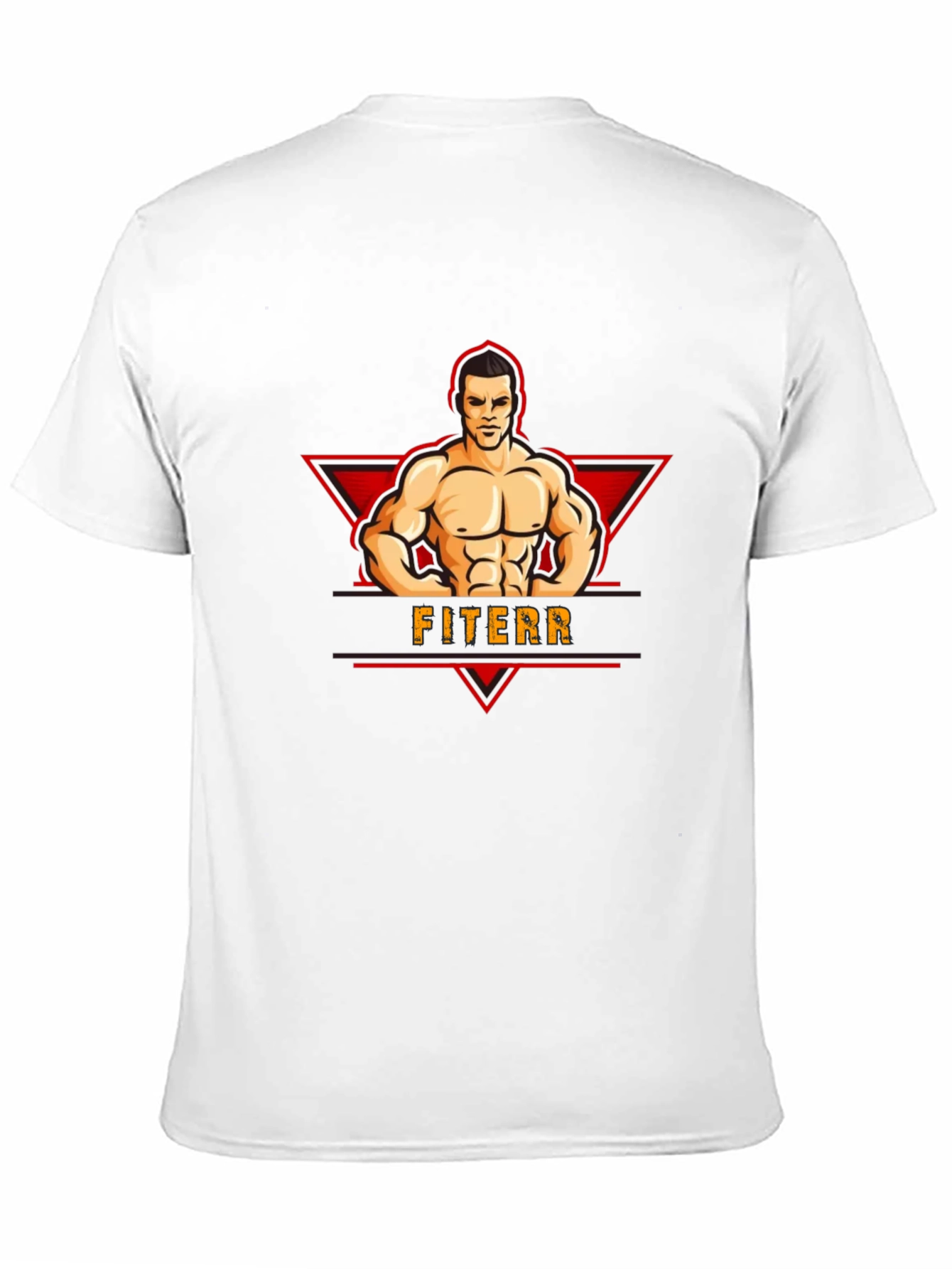 Fiterr Graphic Tee - Black T-Shirt