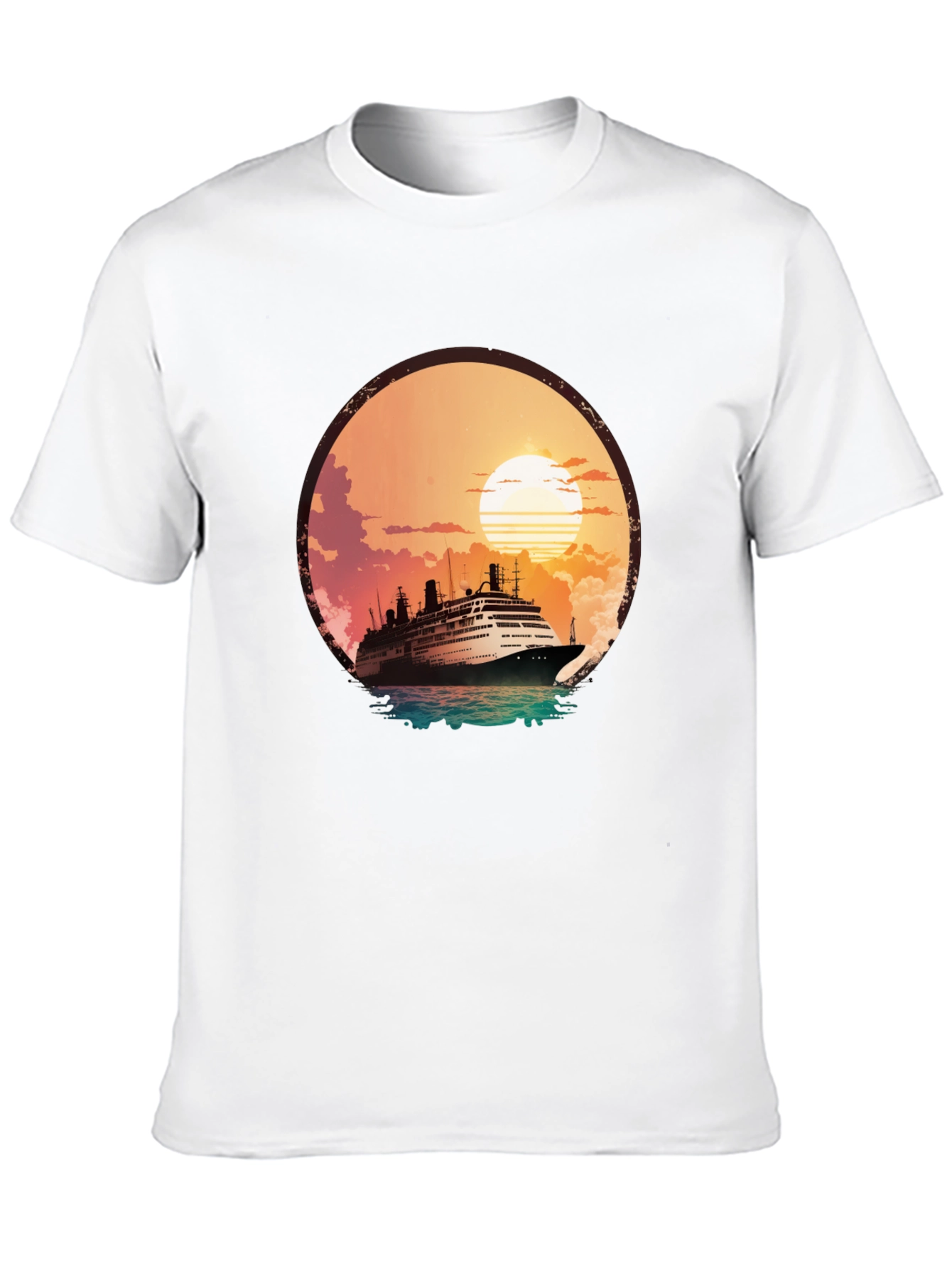 Sunset Cruise Graphic T-Shirt