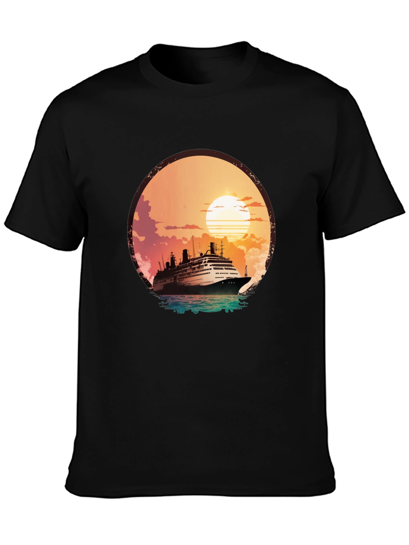 Sunset Cruise Graphic T-Shirt