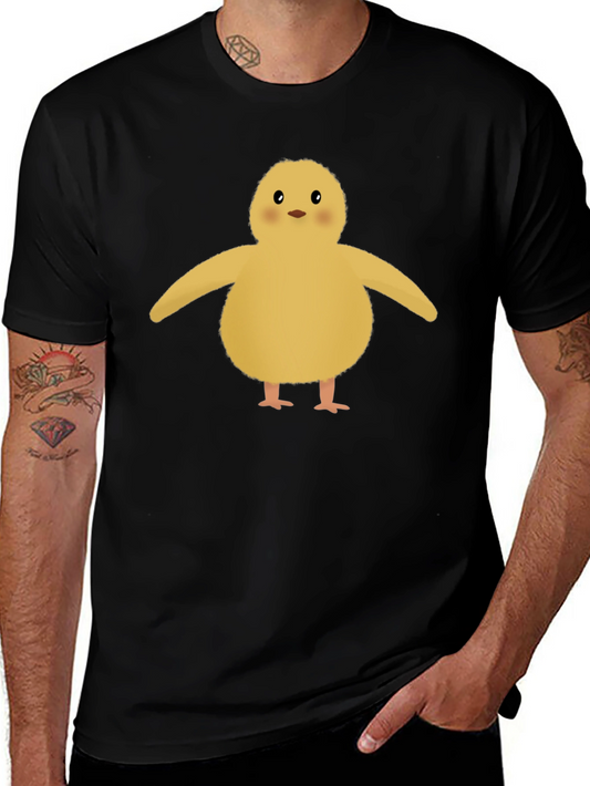Cute Chick Graphic Tee - Soft Cotton Blend