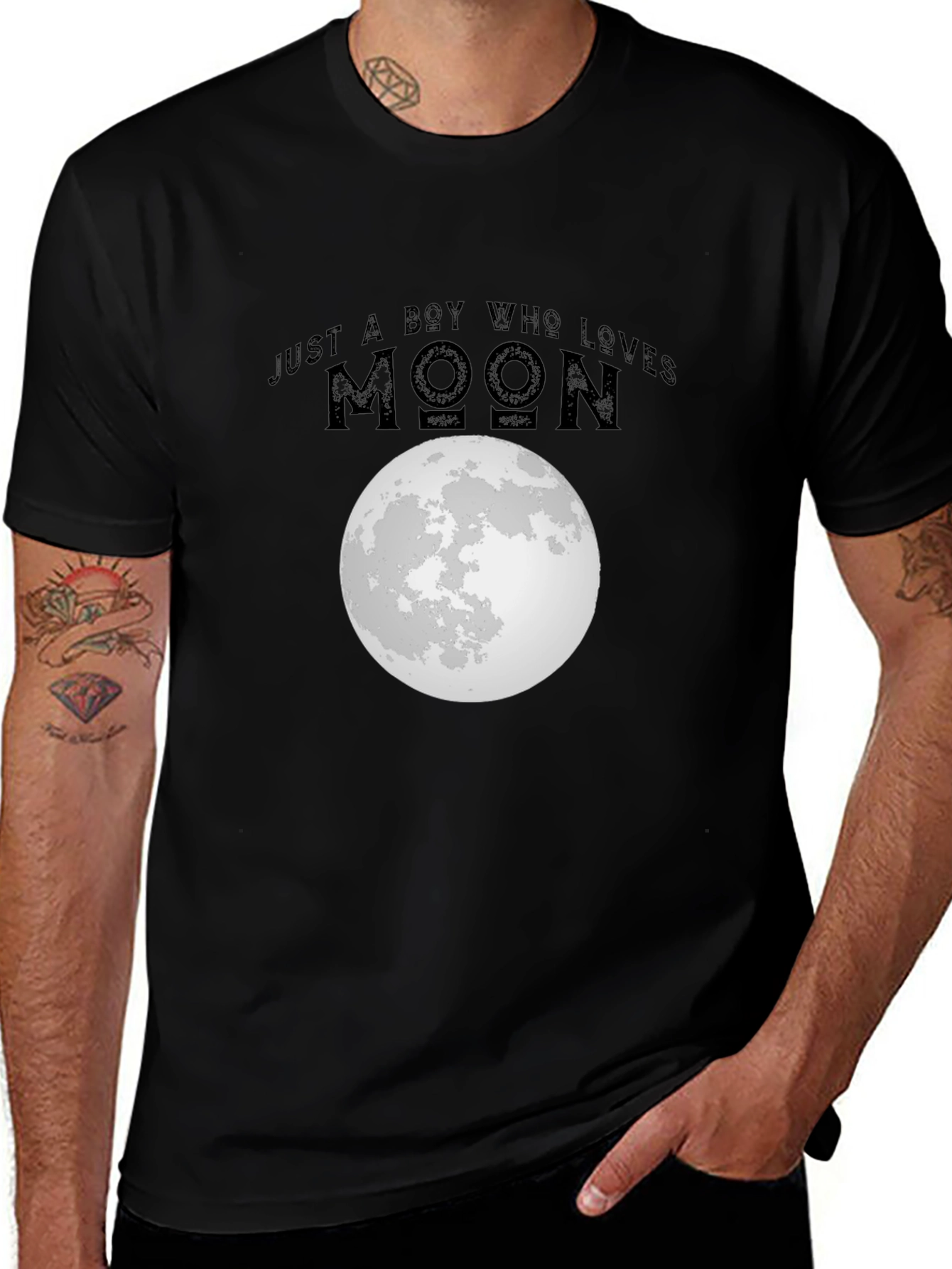 Boy Who Loves Moon T-Shirt