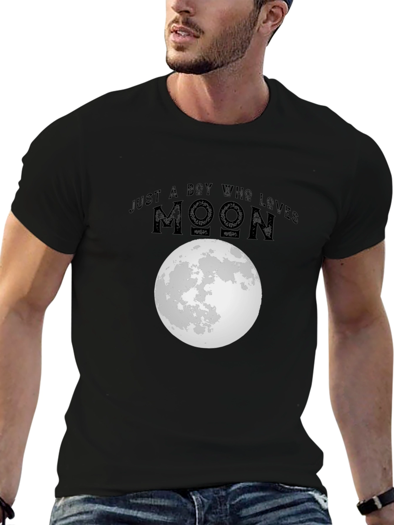 Boy Who Loves Moon T-Shirt
