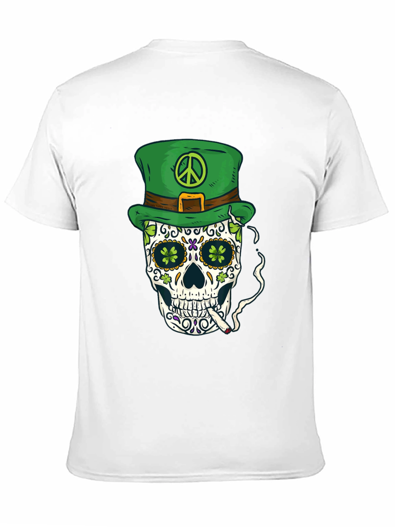 St. Patricks Day Skull T-Shirt