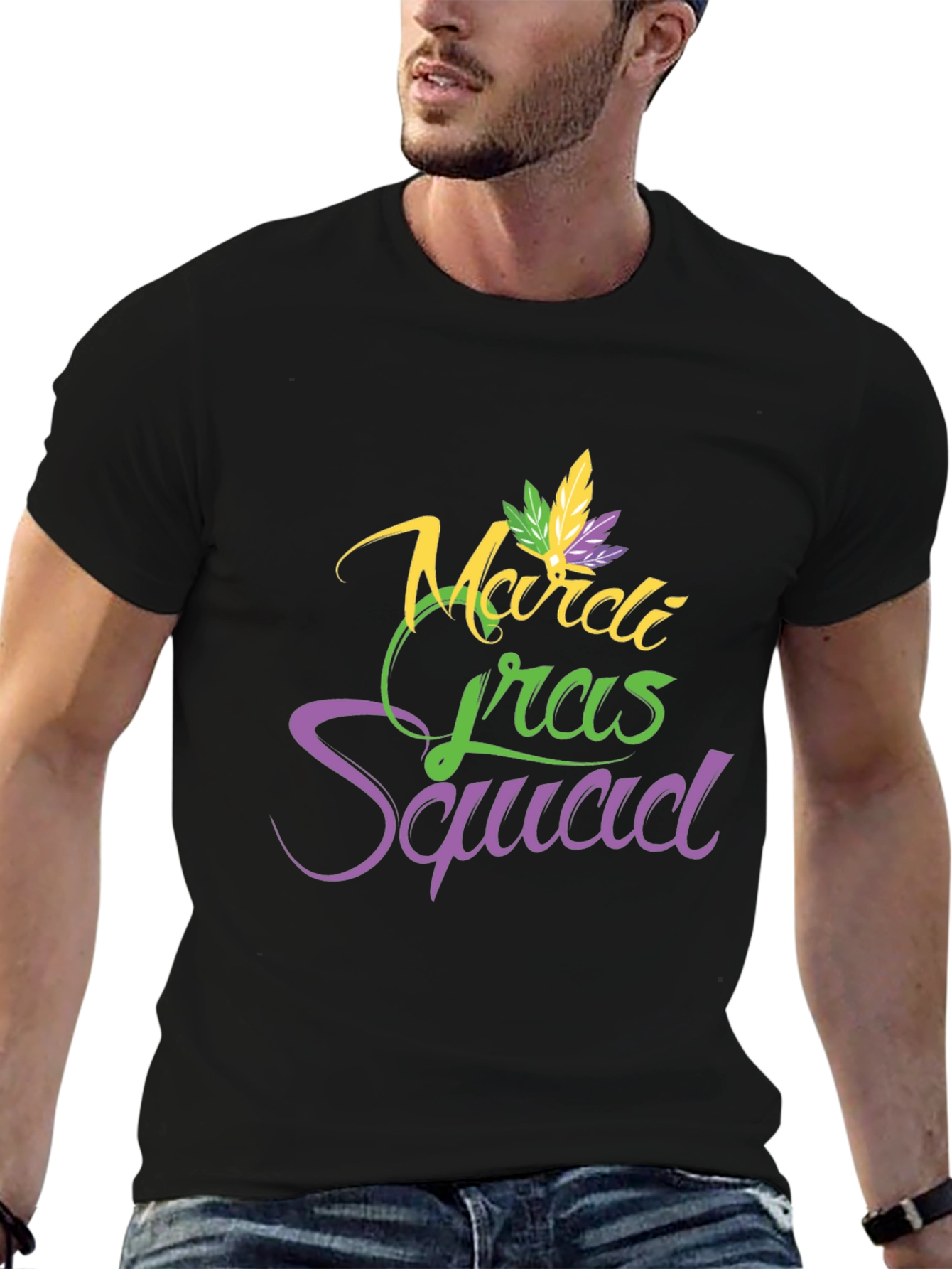 Mardi Gras Squad T-Shirt: Festive & Fun!