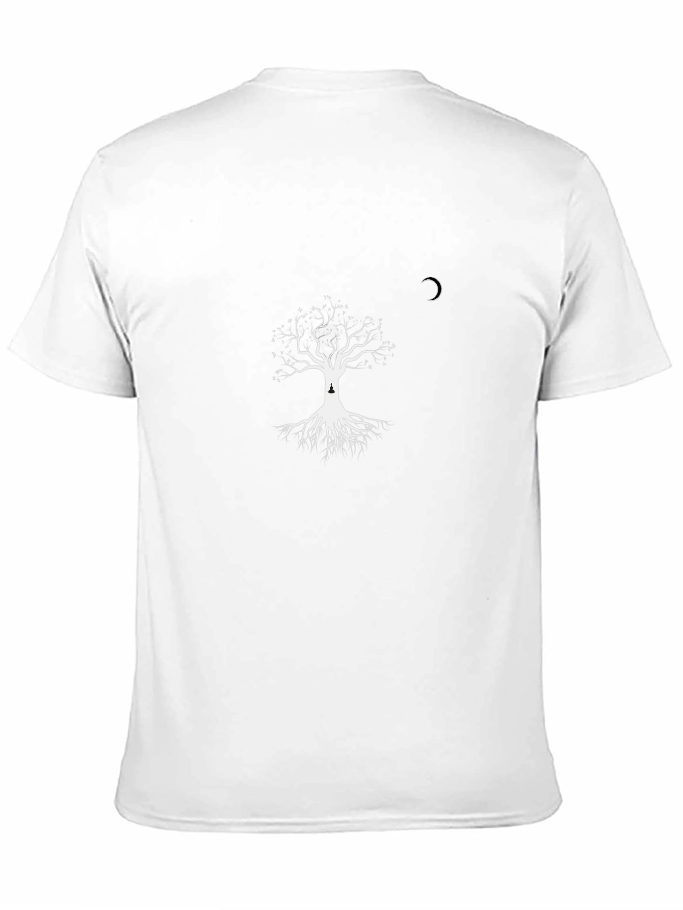 Tree of Life Graphic Tee - Black Cotton Blend
