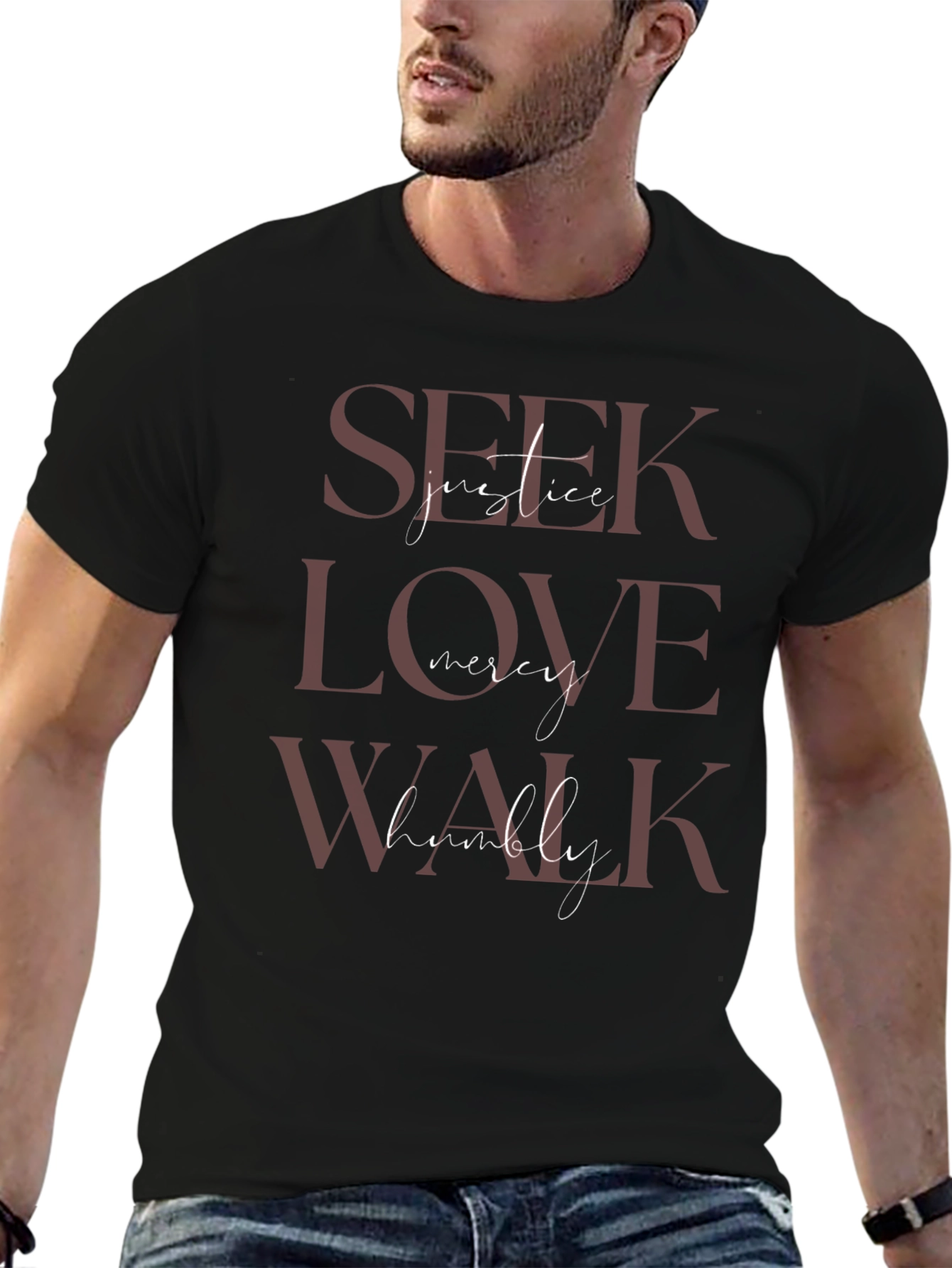 Seek Love Walk Graphic Tee