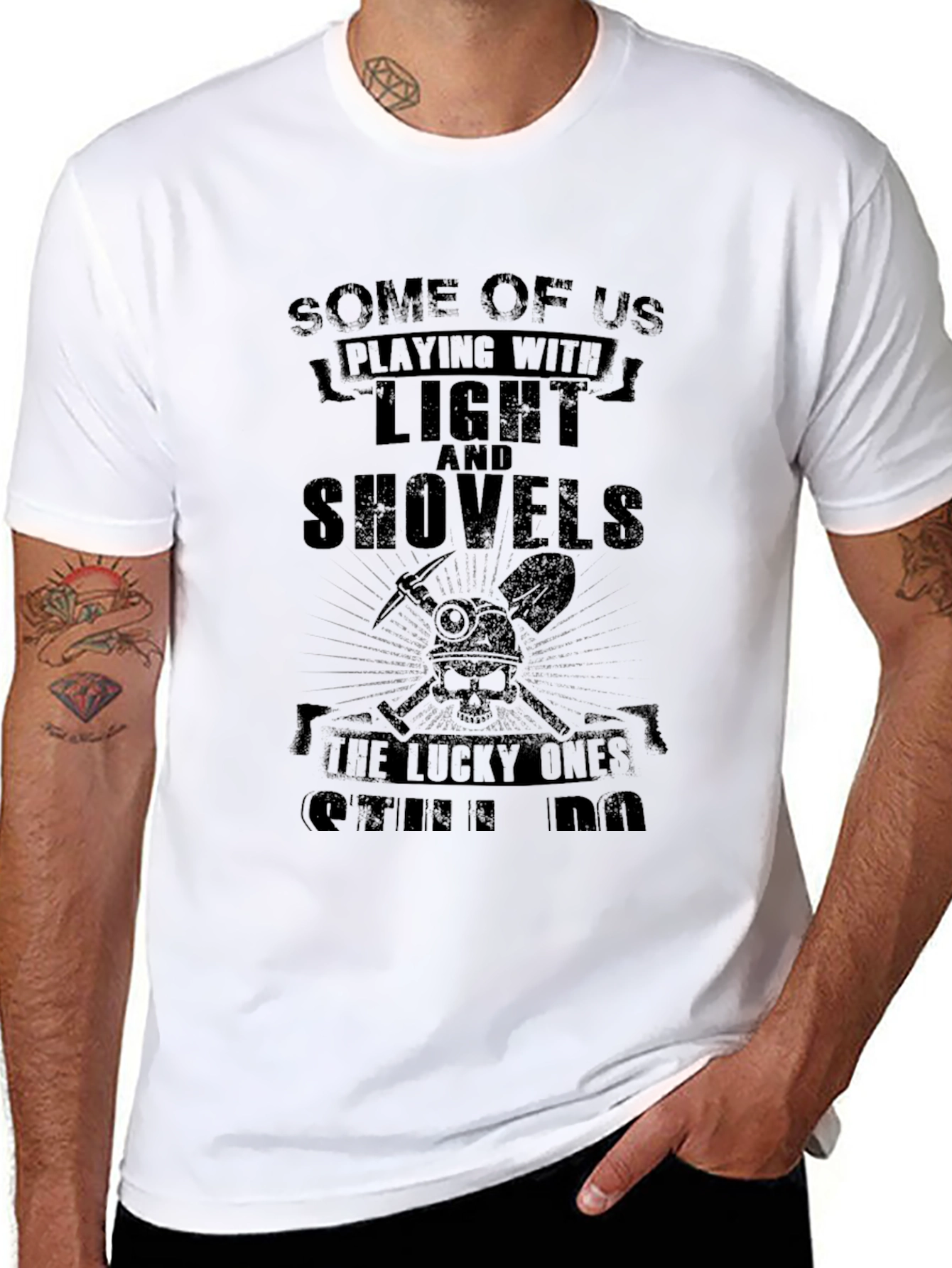 Miner Lucky Ones Graphic Tee - Black