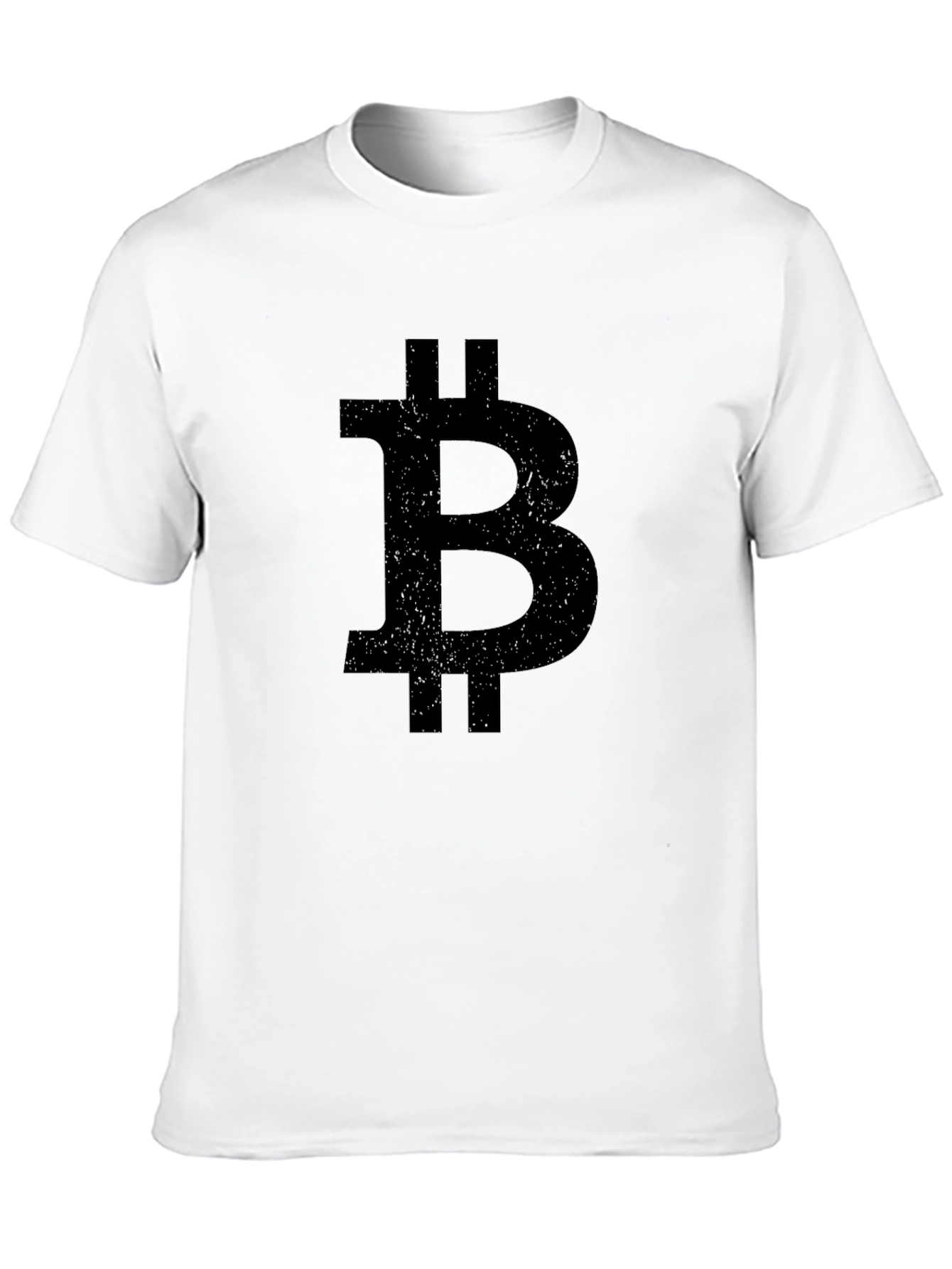 Bitcoin Logo Black T-Shirt Crypto Currency Tee