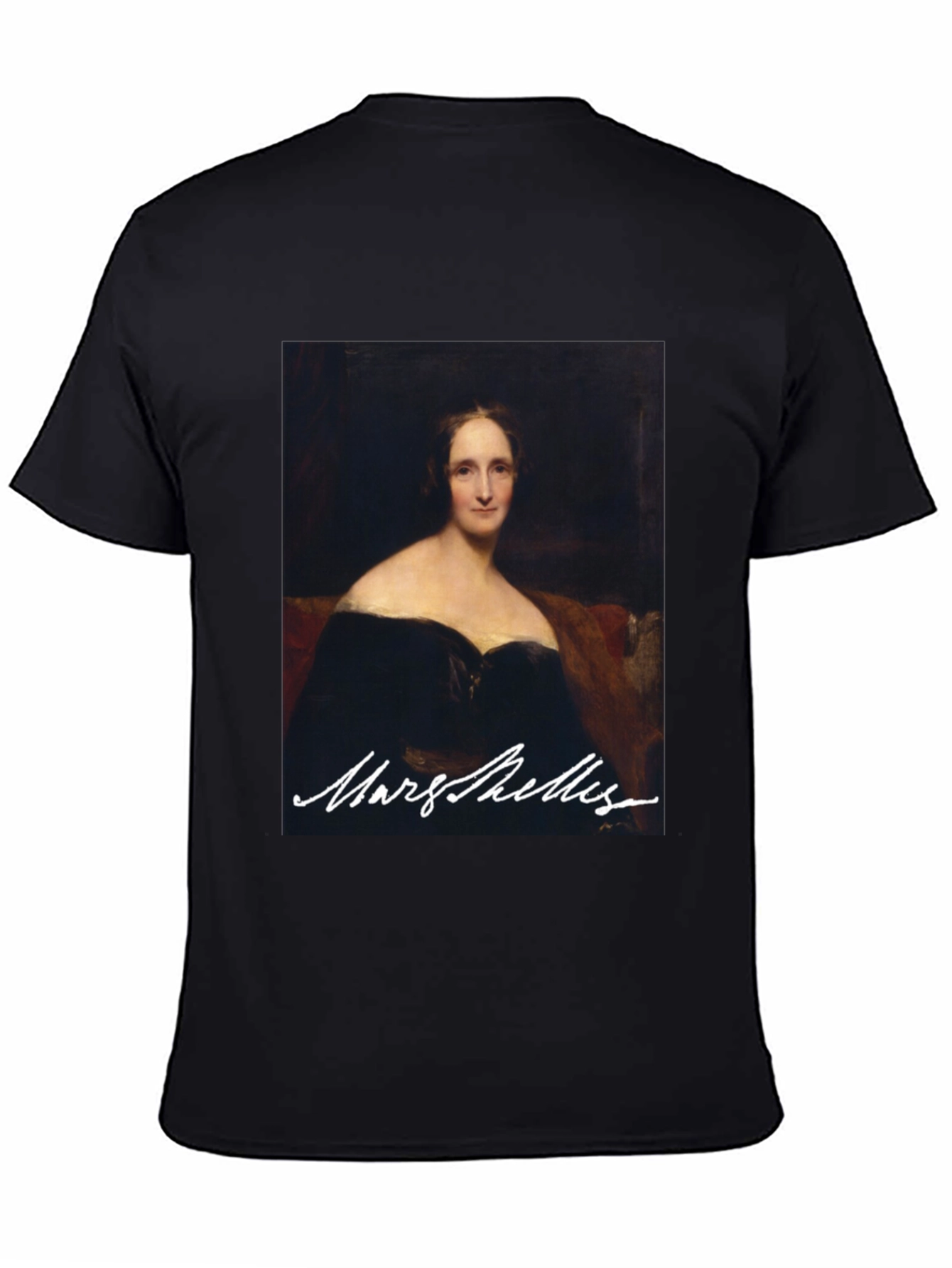 Mary Shelley Portrait Graphic Tee - Literary Fashion