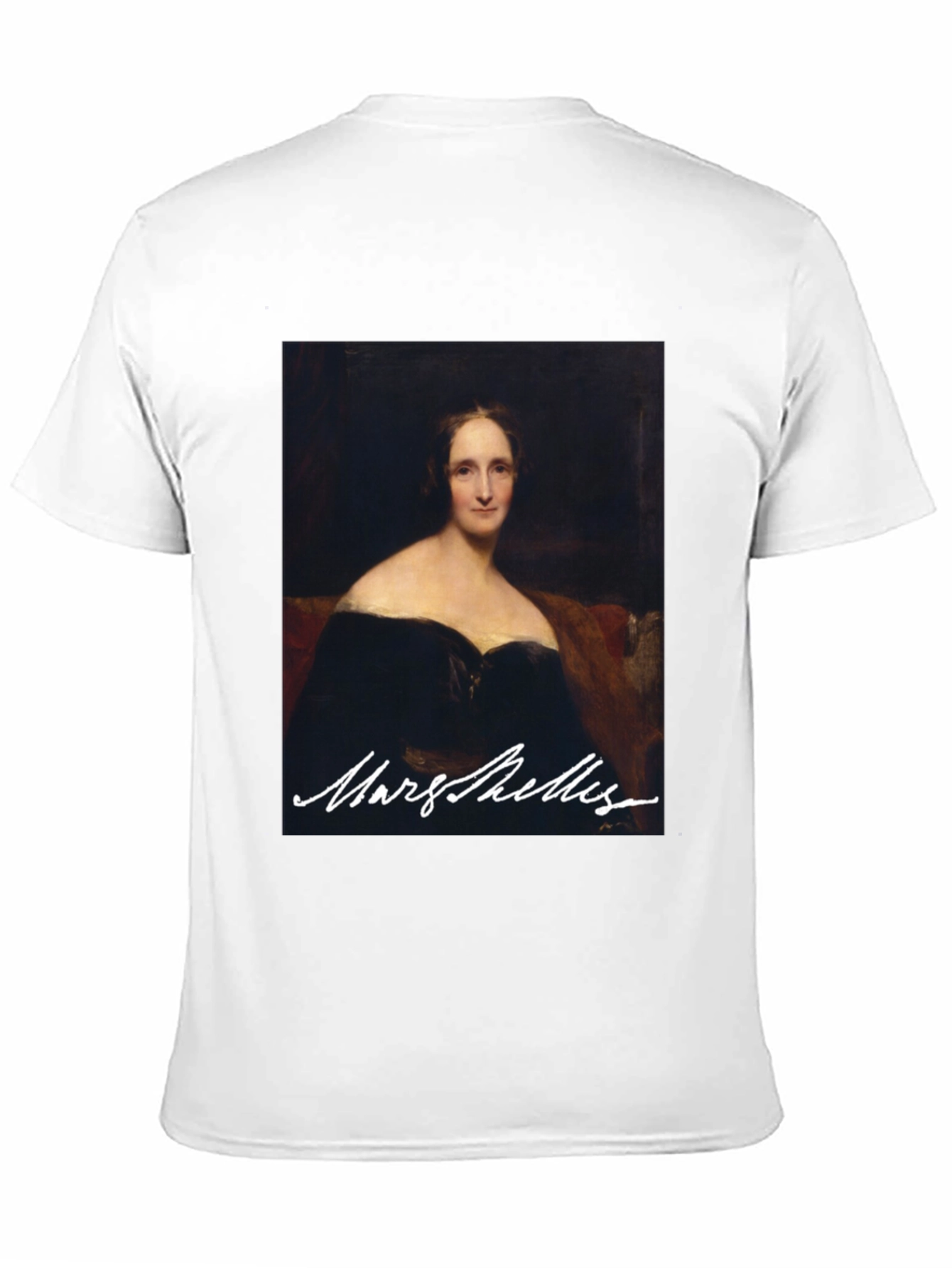 Mary Shelley Portrait Graphic Tee - Literary Fashion