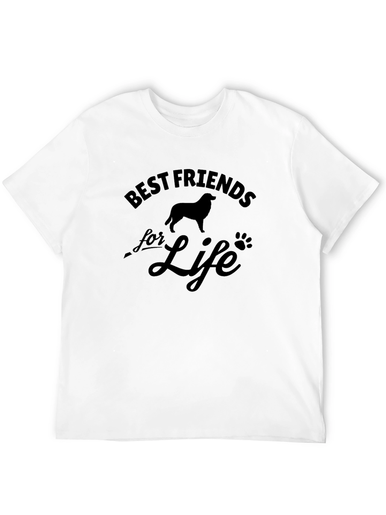 Best Friends for Life Dog T-Shirt