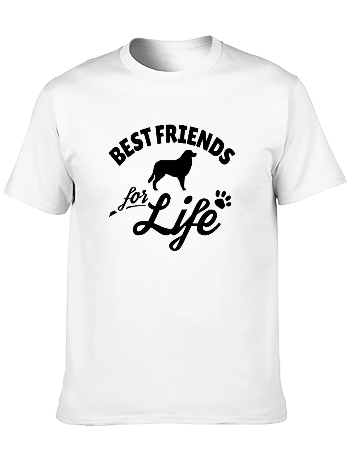 Best Friends for Life Dog T-Shirt