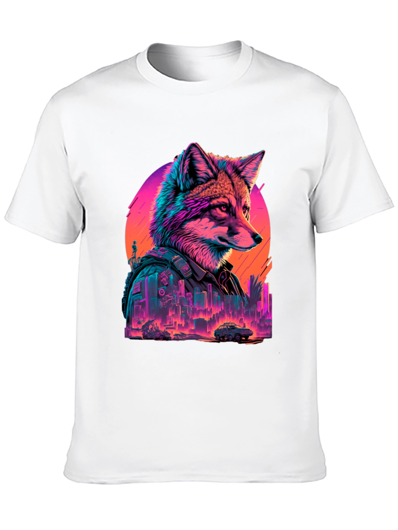 Cyberpunk Fox T-Shirt