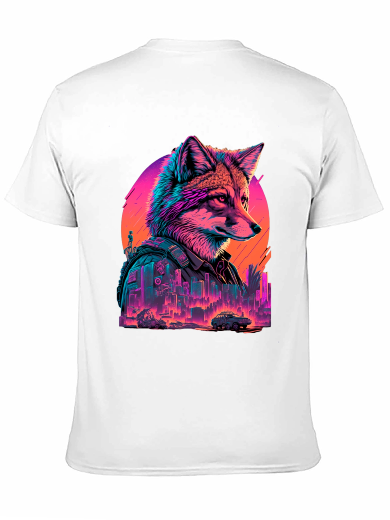 Cyberpunk Fox T-Shirt