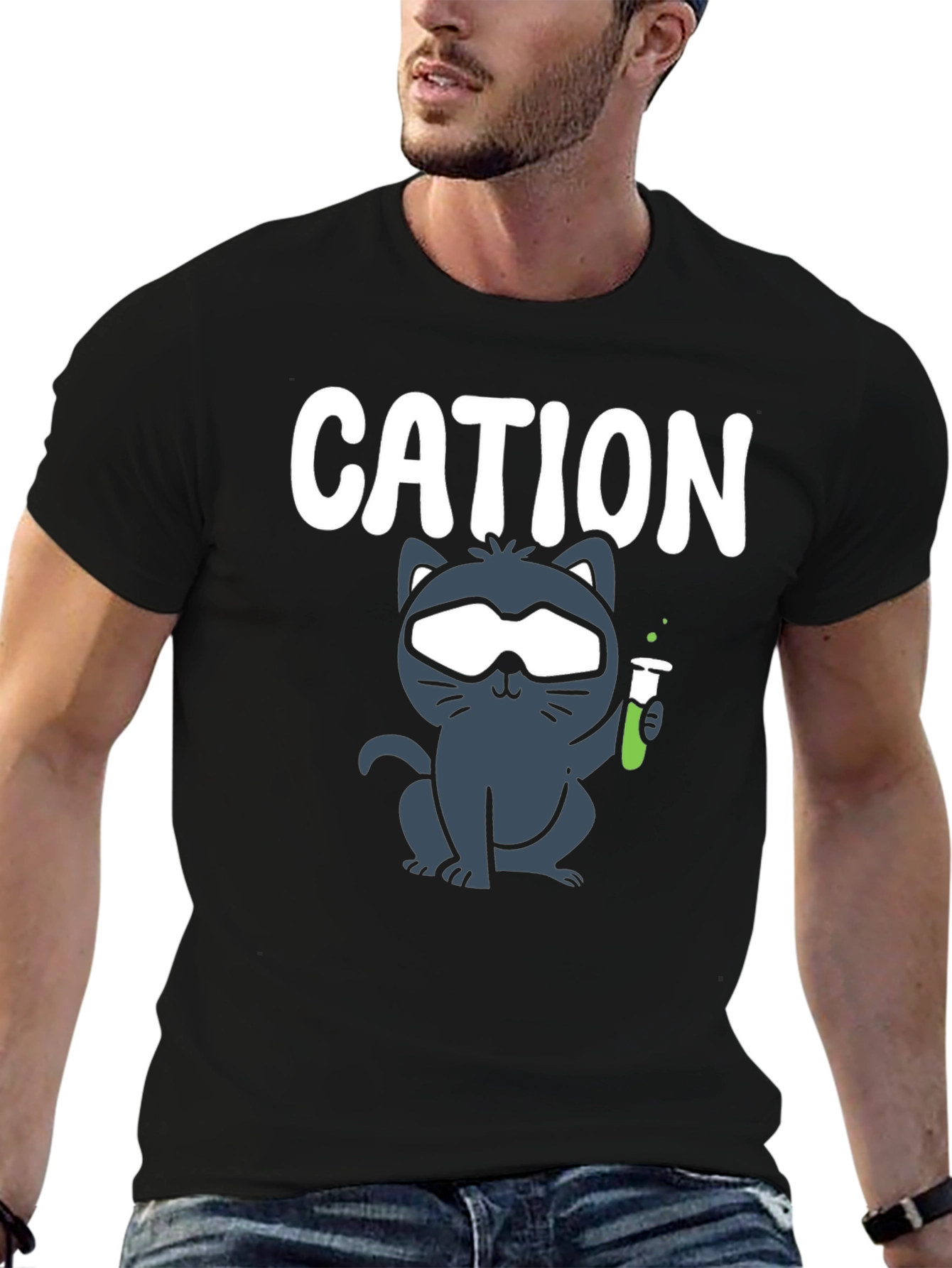 Cation Cat Science T-Shirt