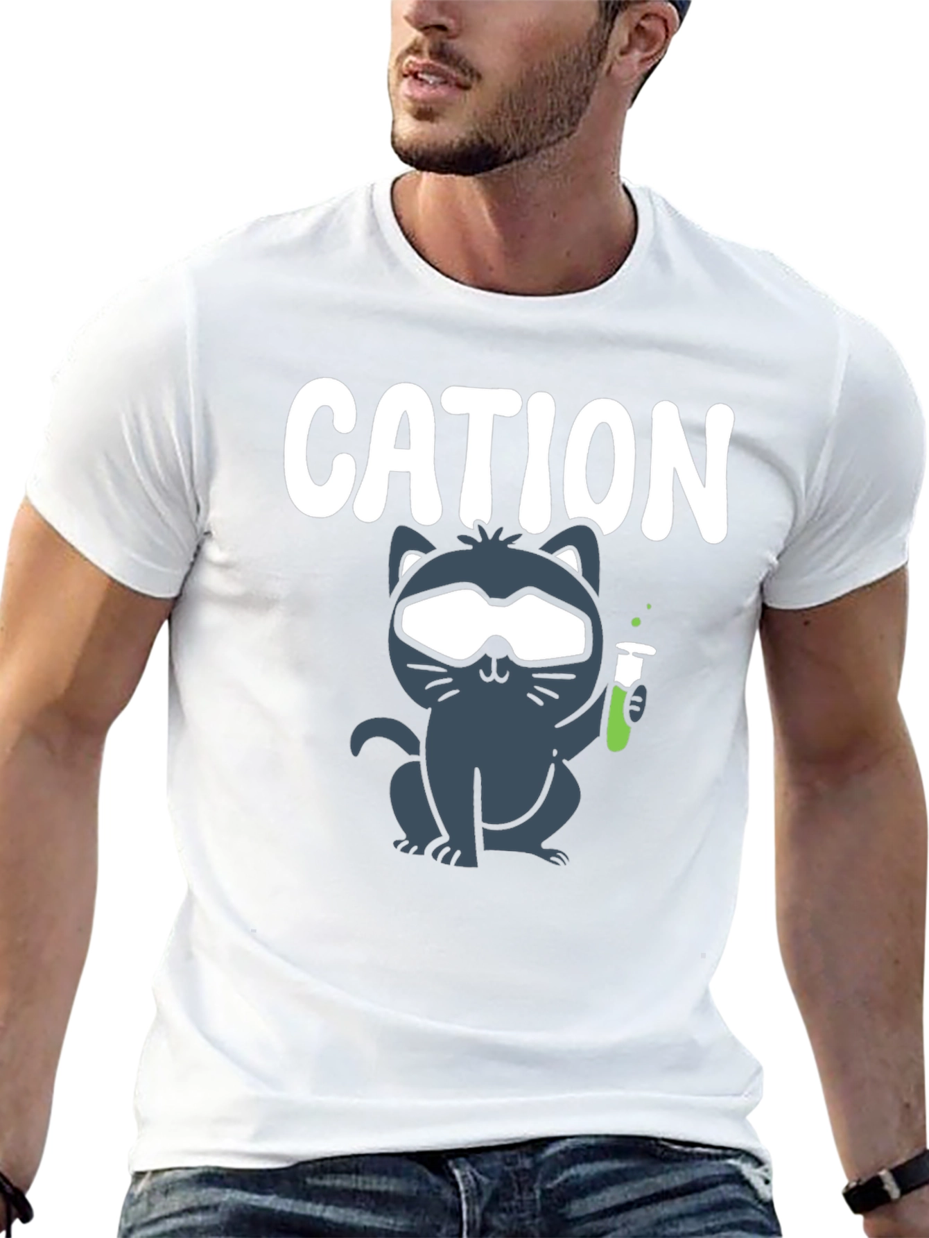 Cation Cat Science T-Shirt