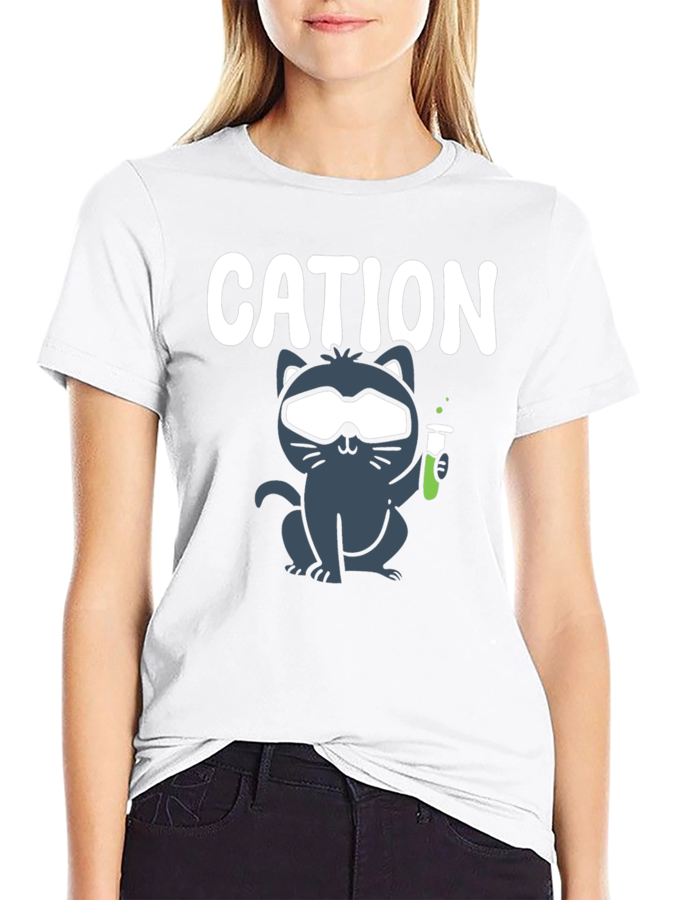 Cation Cat Science T-Shirt