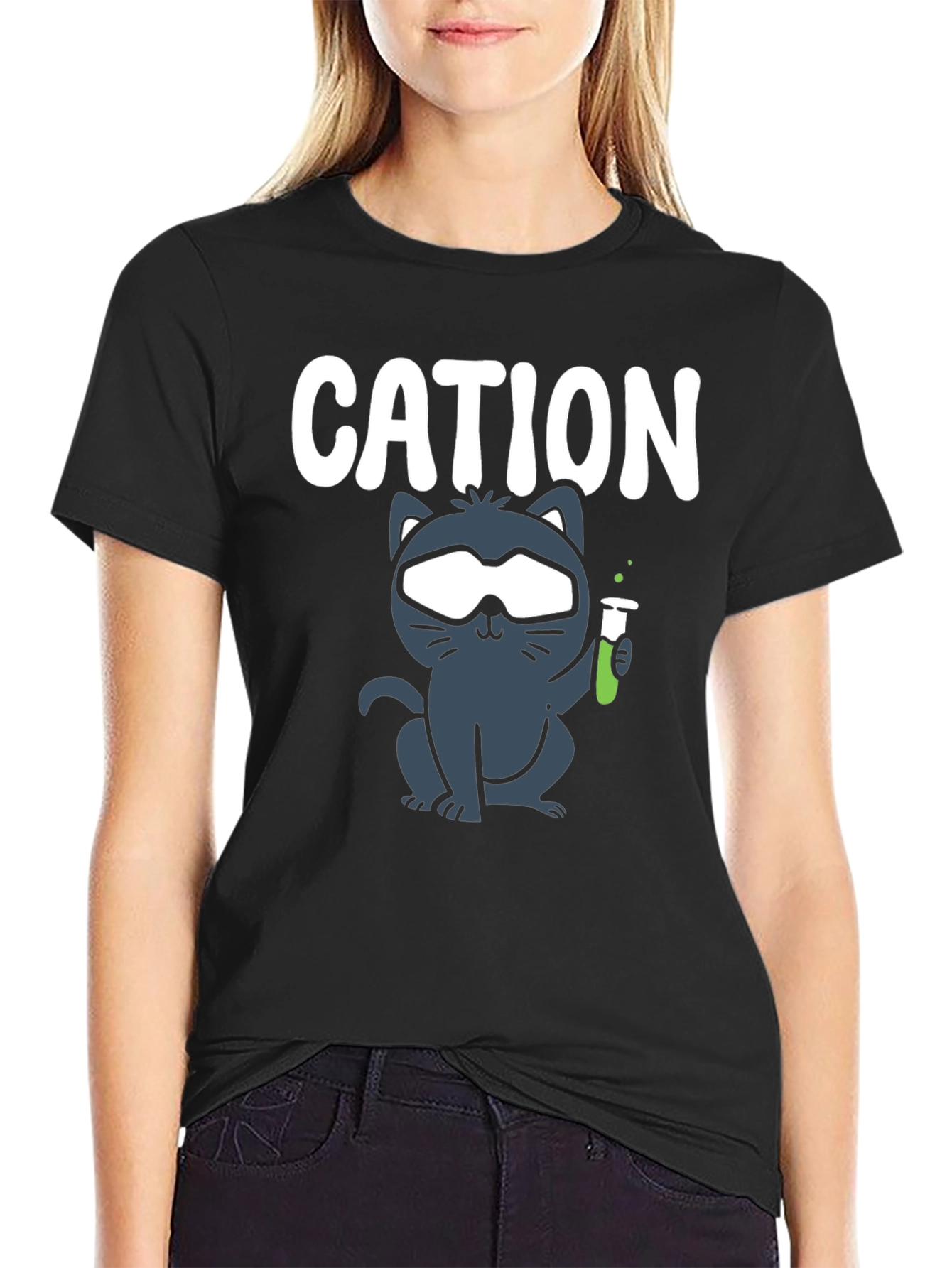 Cation Cat Science T-Shirt
