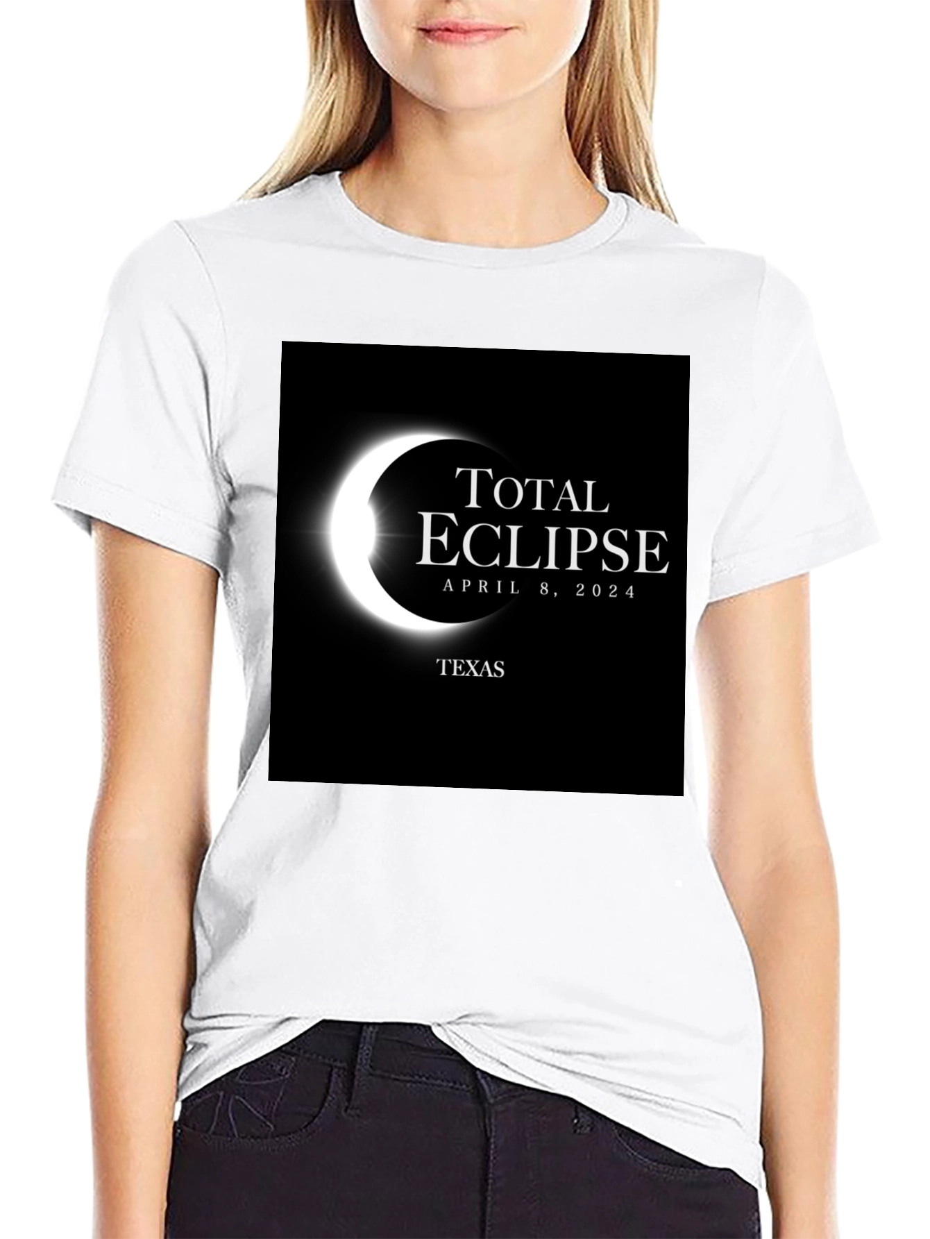 Total Eclipse April 8 2024 Texas T-Shirt