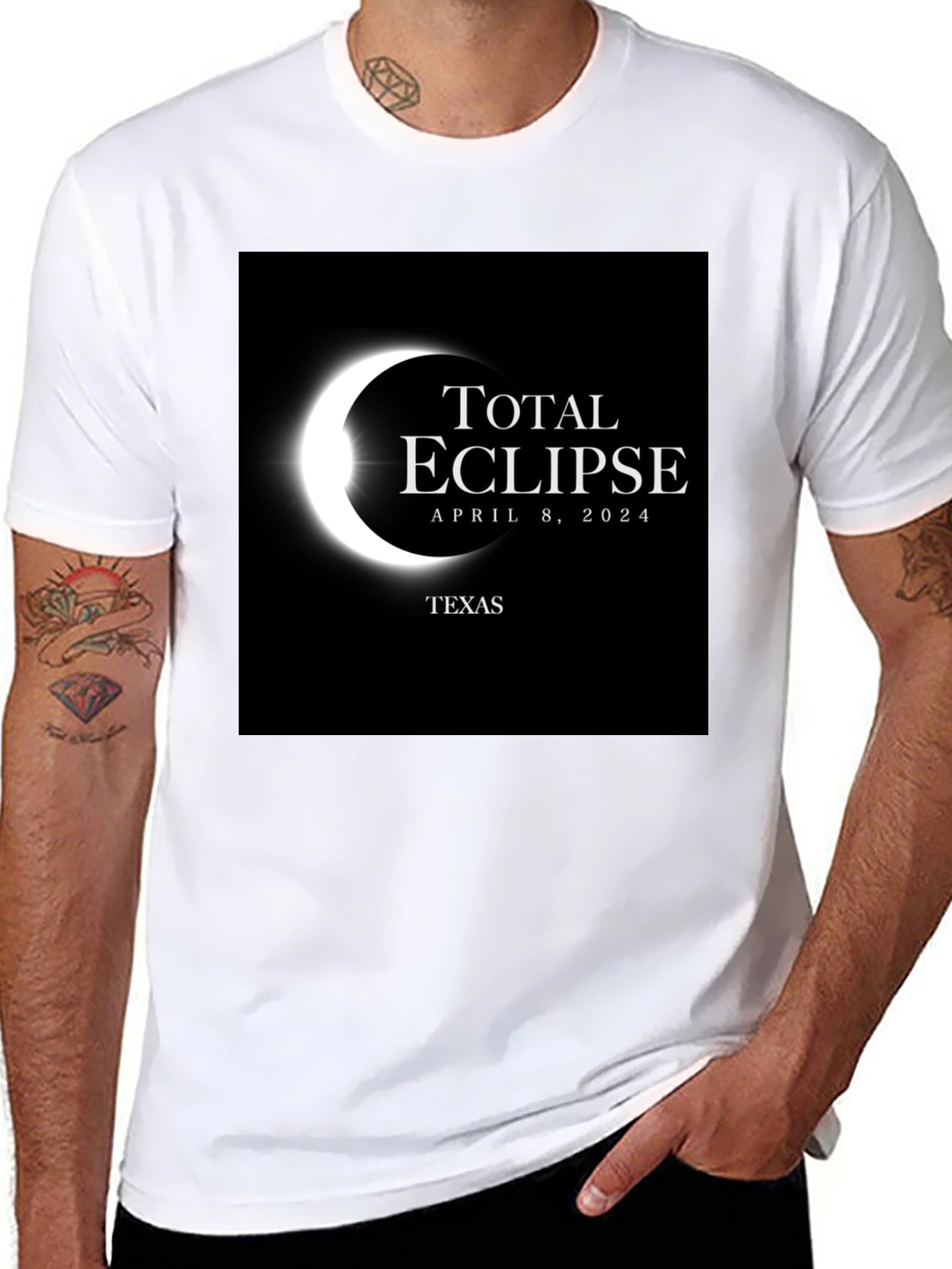 Total Eclipse April 8 2024 Texas T-Shirt
