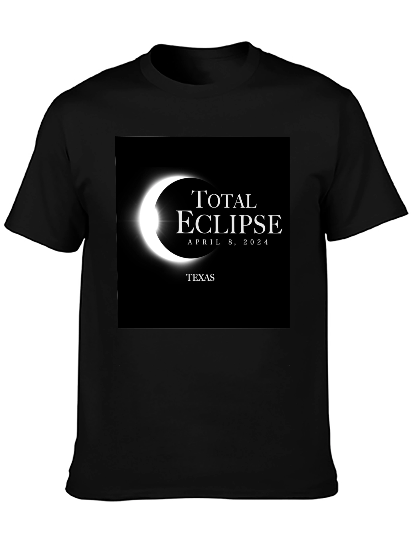 Total Eclipse April 8 2024 Texas T-Shirt