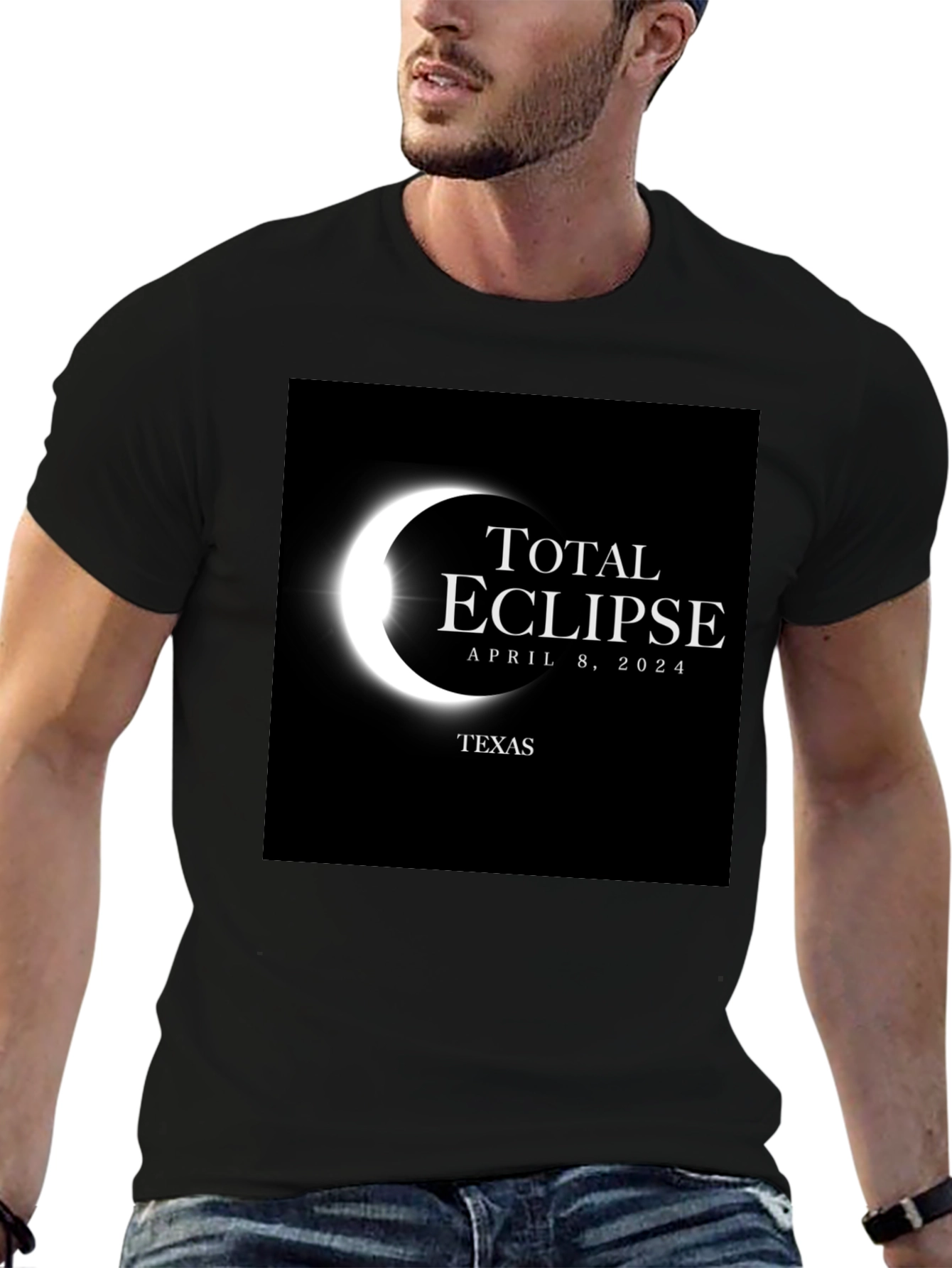 Total Eclipse April 8 2024 Texas T-Shirt