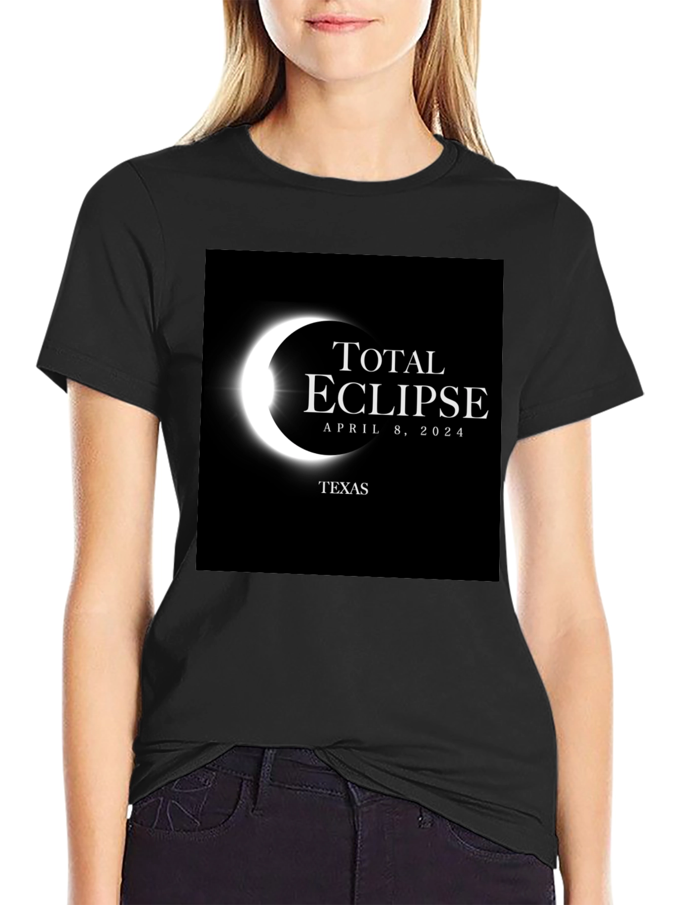 Total Eclipse April 8 2024 Texas T-Shirt
