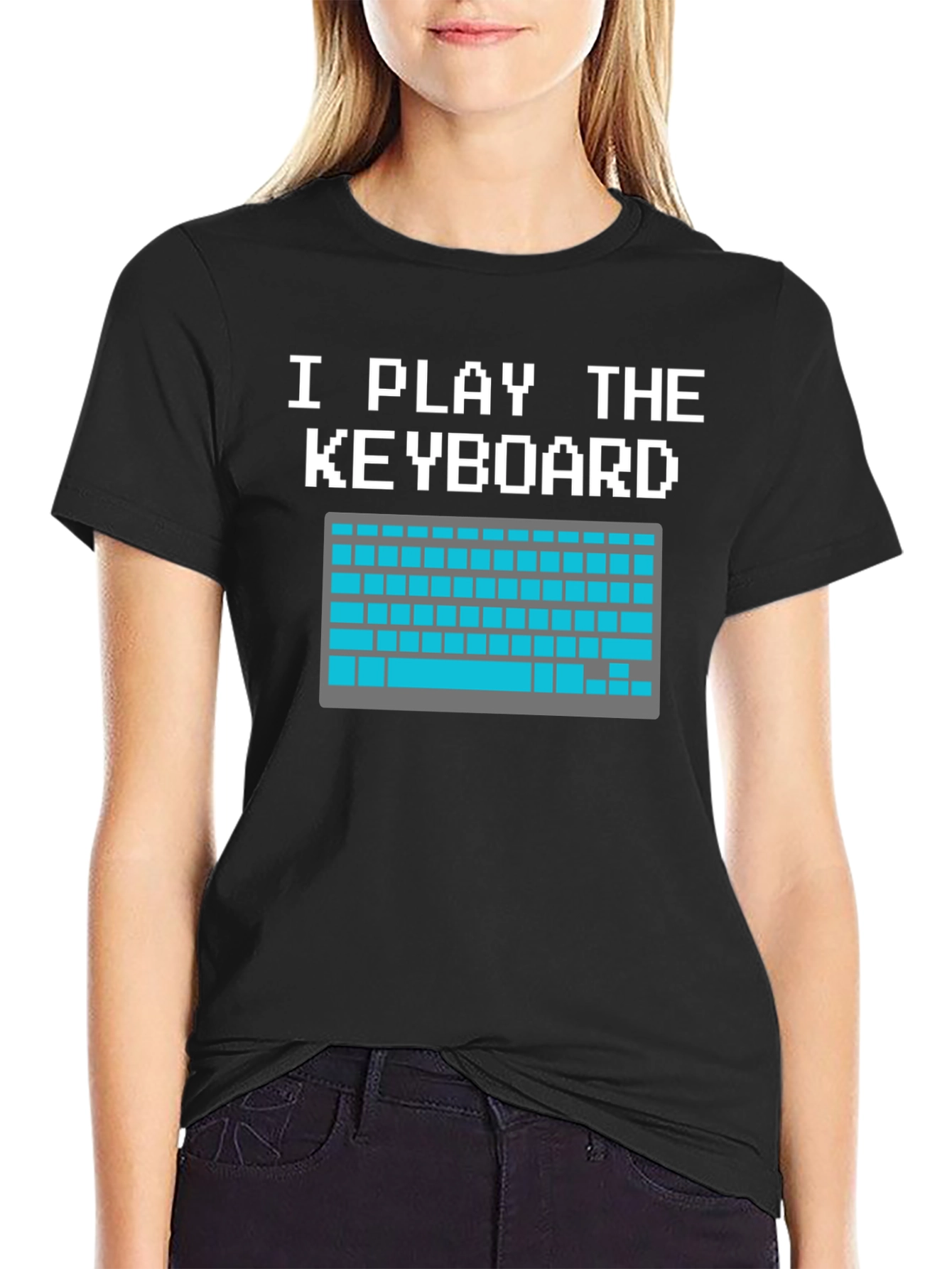 I Play The Keyboard Funny T-Shirt