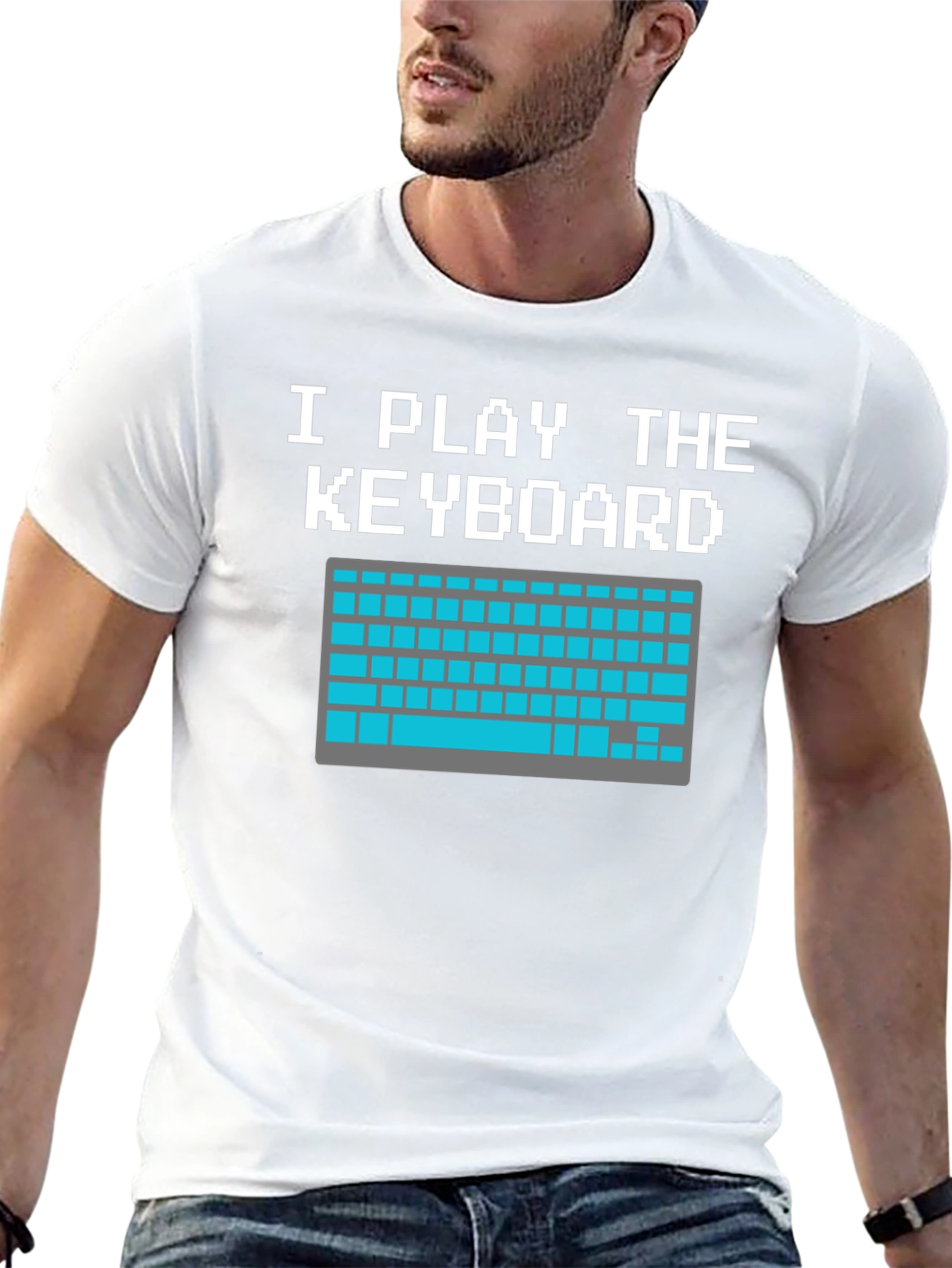 I Play The Keyboard Funny T-Shirt