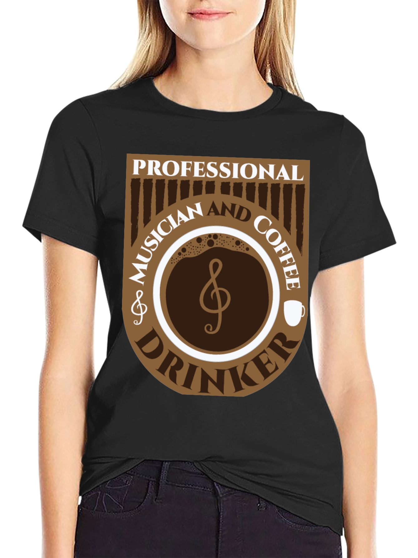 Musician & Coffee Drinker Graphic Tee