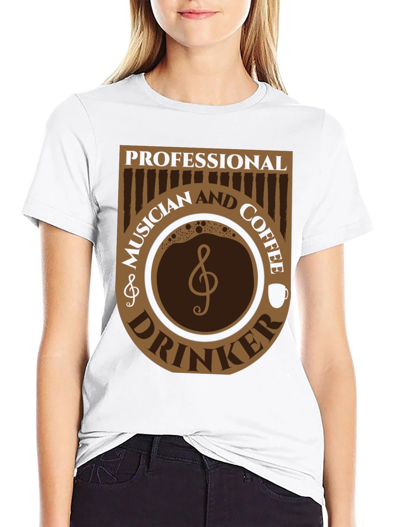 Musician & Coffee Drinker Graphic Tee
