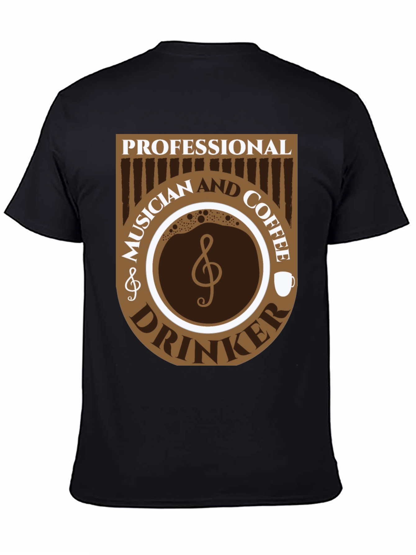 Musician & Coffee Drinker Graphic Tee