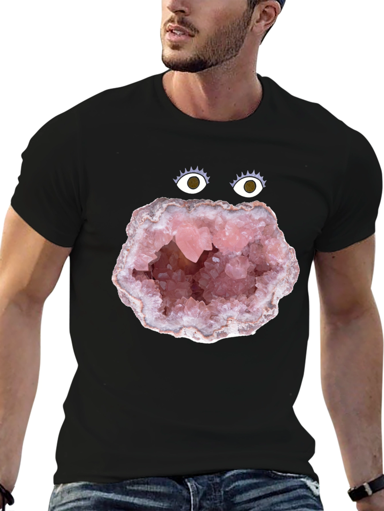 Crystal Monster T-Shirt - Funny Novelty Tee