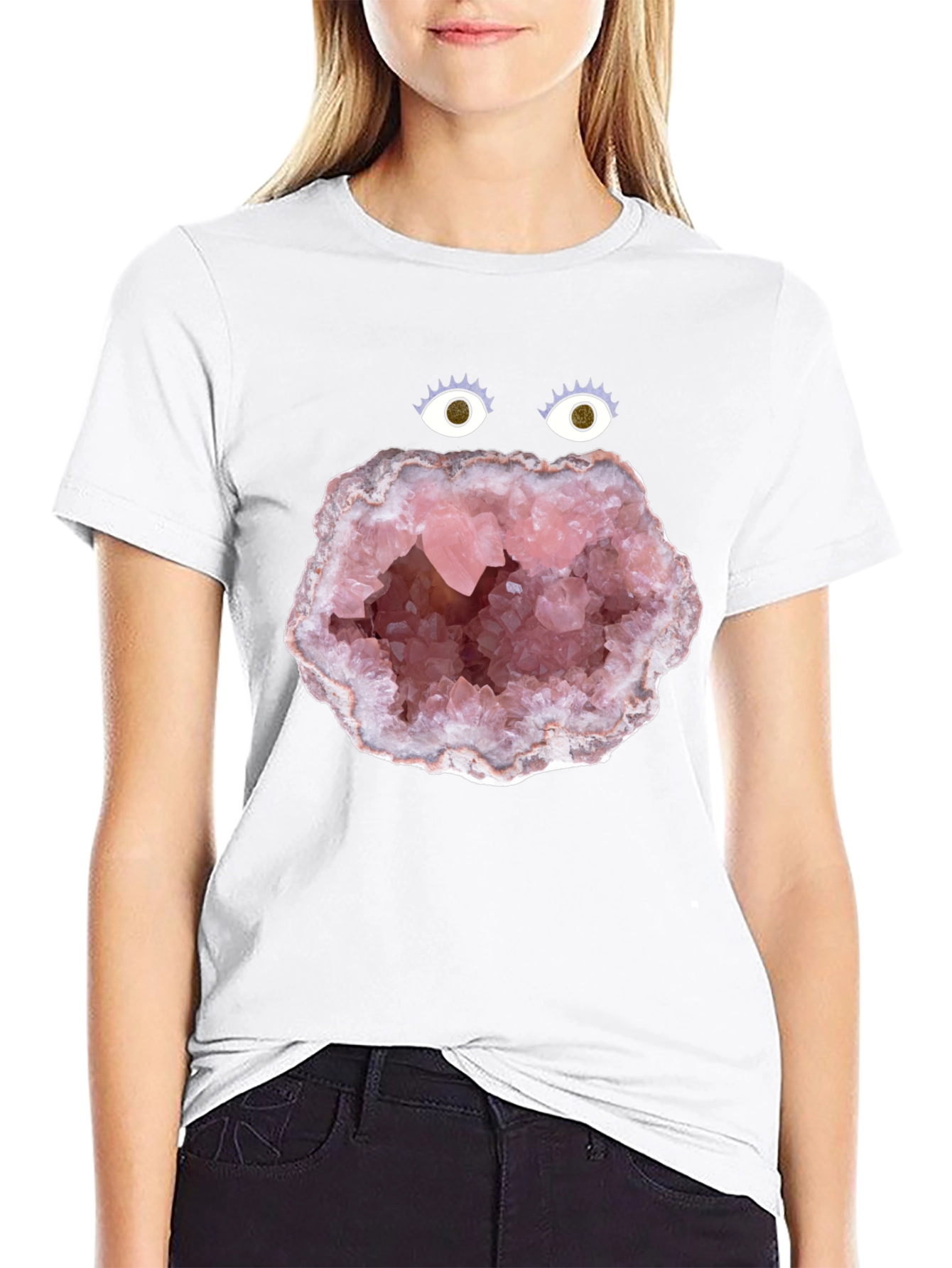 Crystal Monster T-Shirt - Funny Novelty Tee