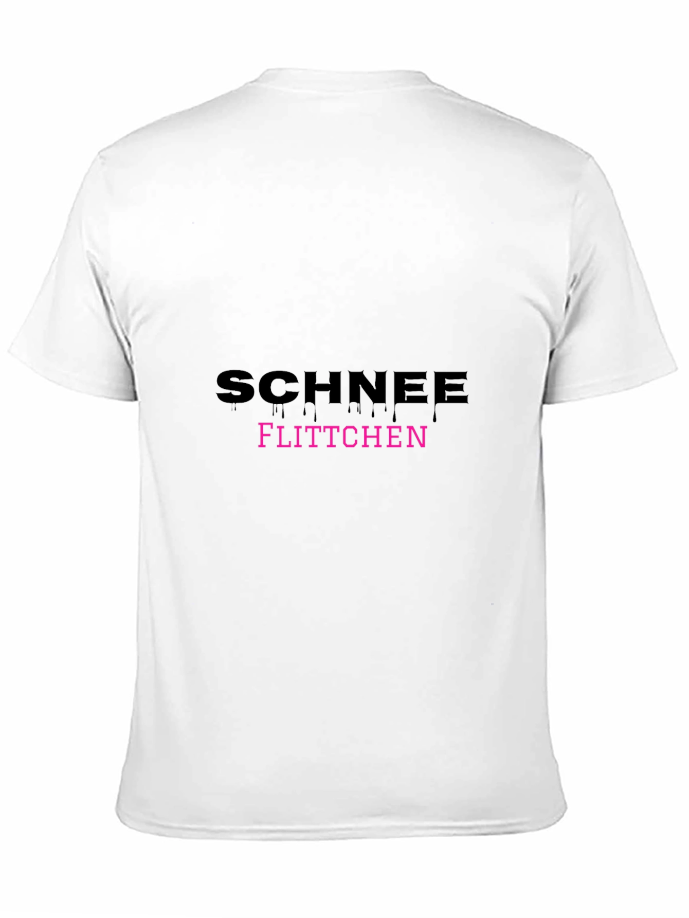 Schnee Flittchen Black T-Shirt