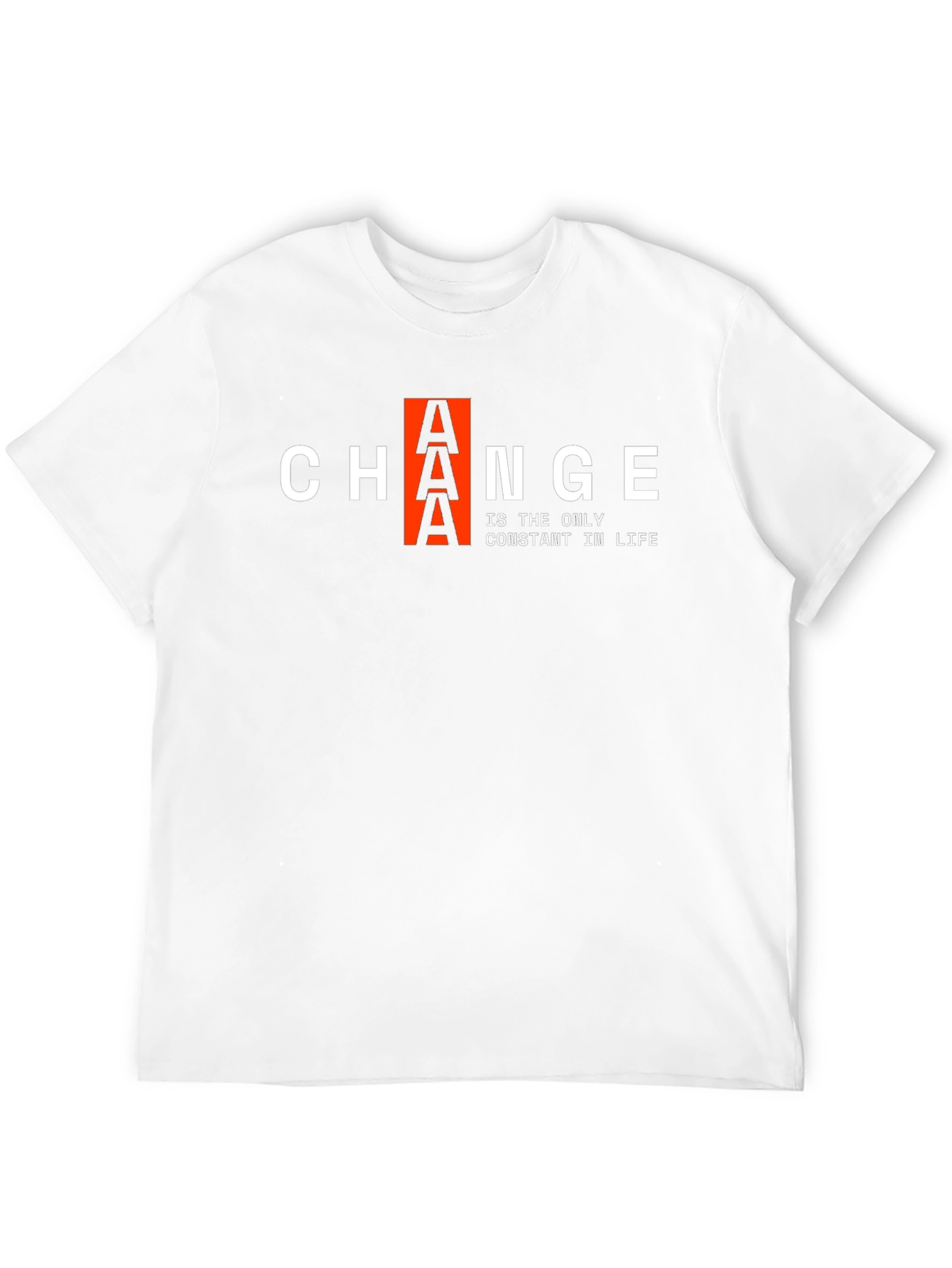 Change is Constant T-Shirt | Black Graphic Tee