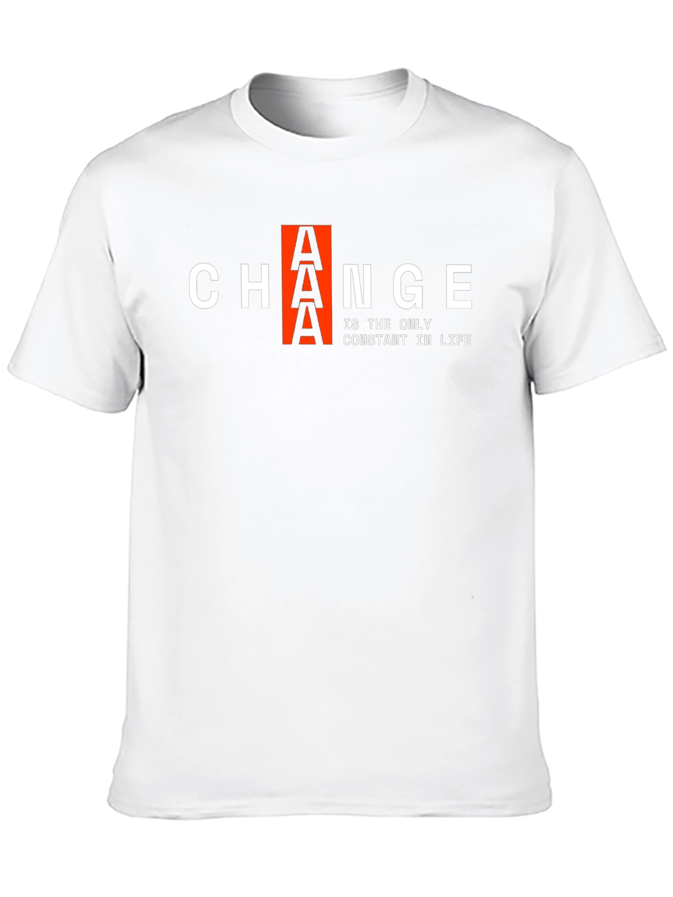 Change is Constant T-Shirt | Black Graphic Tee