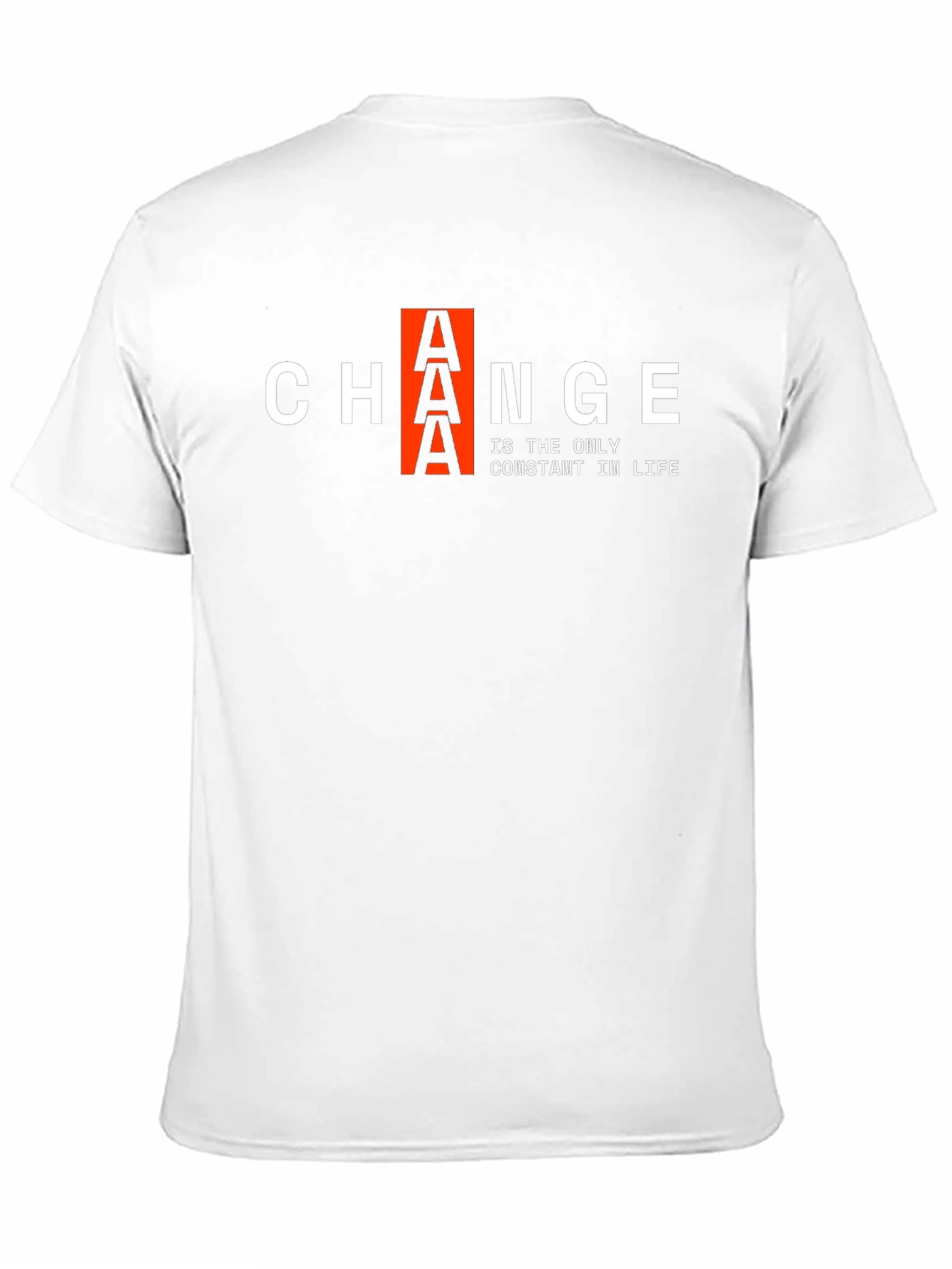 Change is Constant T-Shirt | Black Graphic Tee