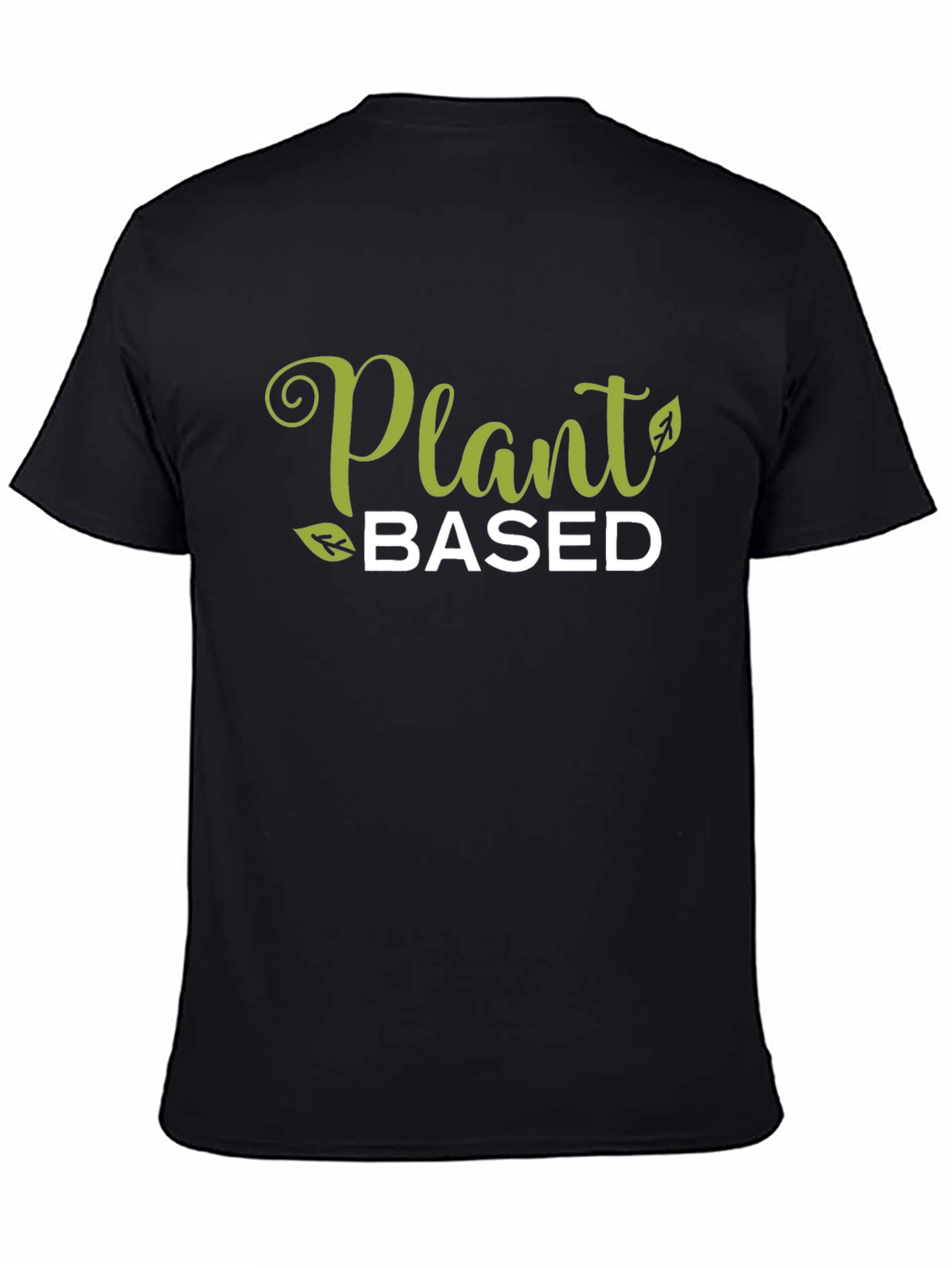 Plant Based Black Graphic T-Shirt