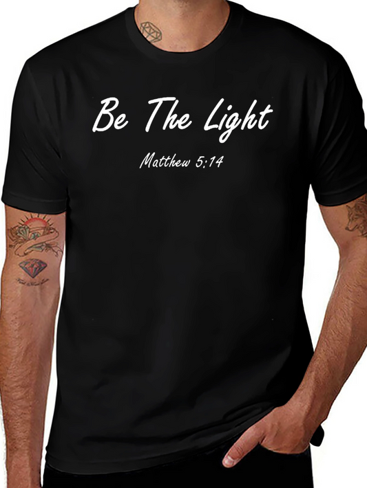 Be The Light Christian T-Shirt - Matthew 5:14