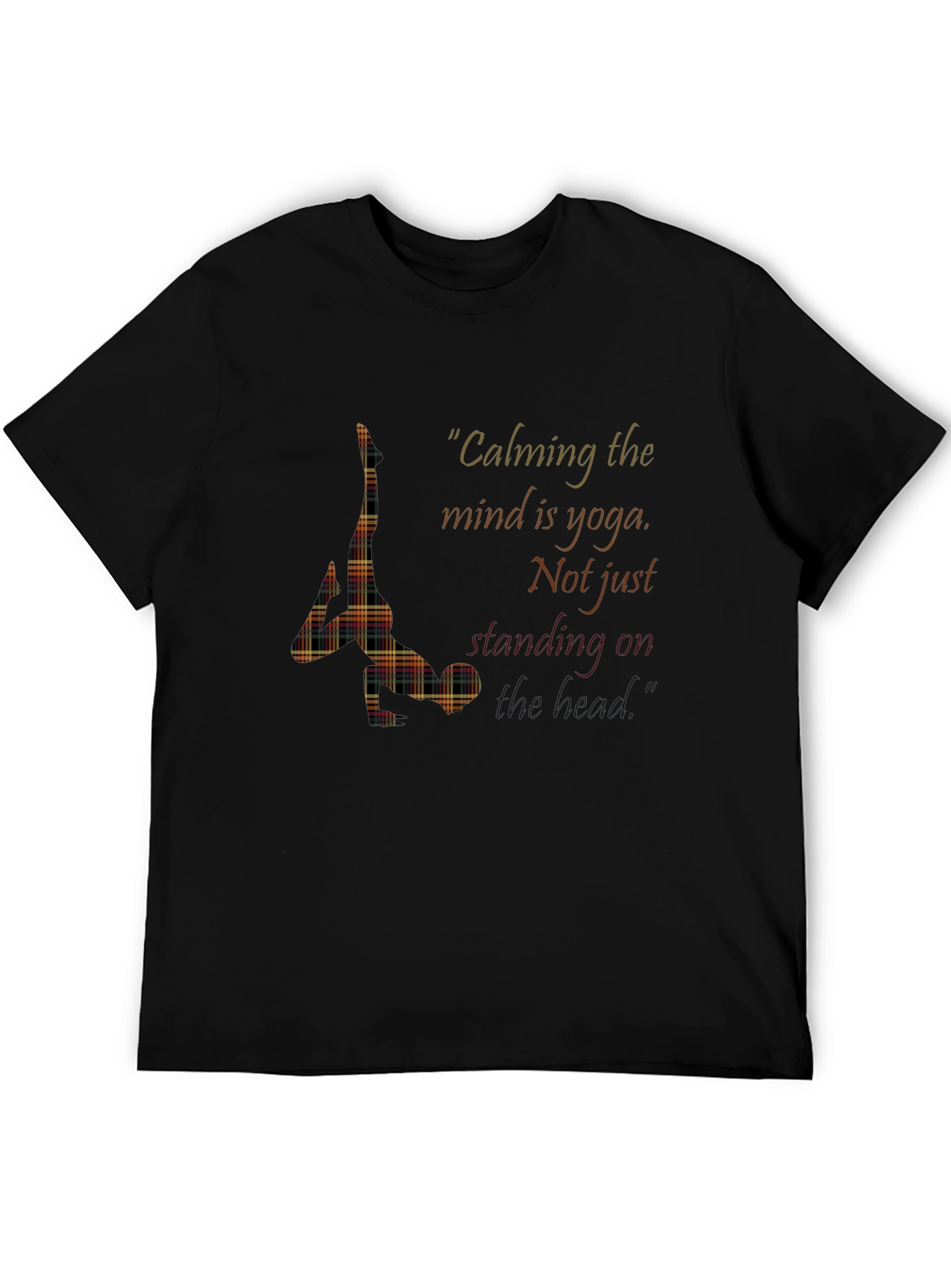 Yoga Mind T-Shirt - Calming Quote Graphic Tee