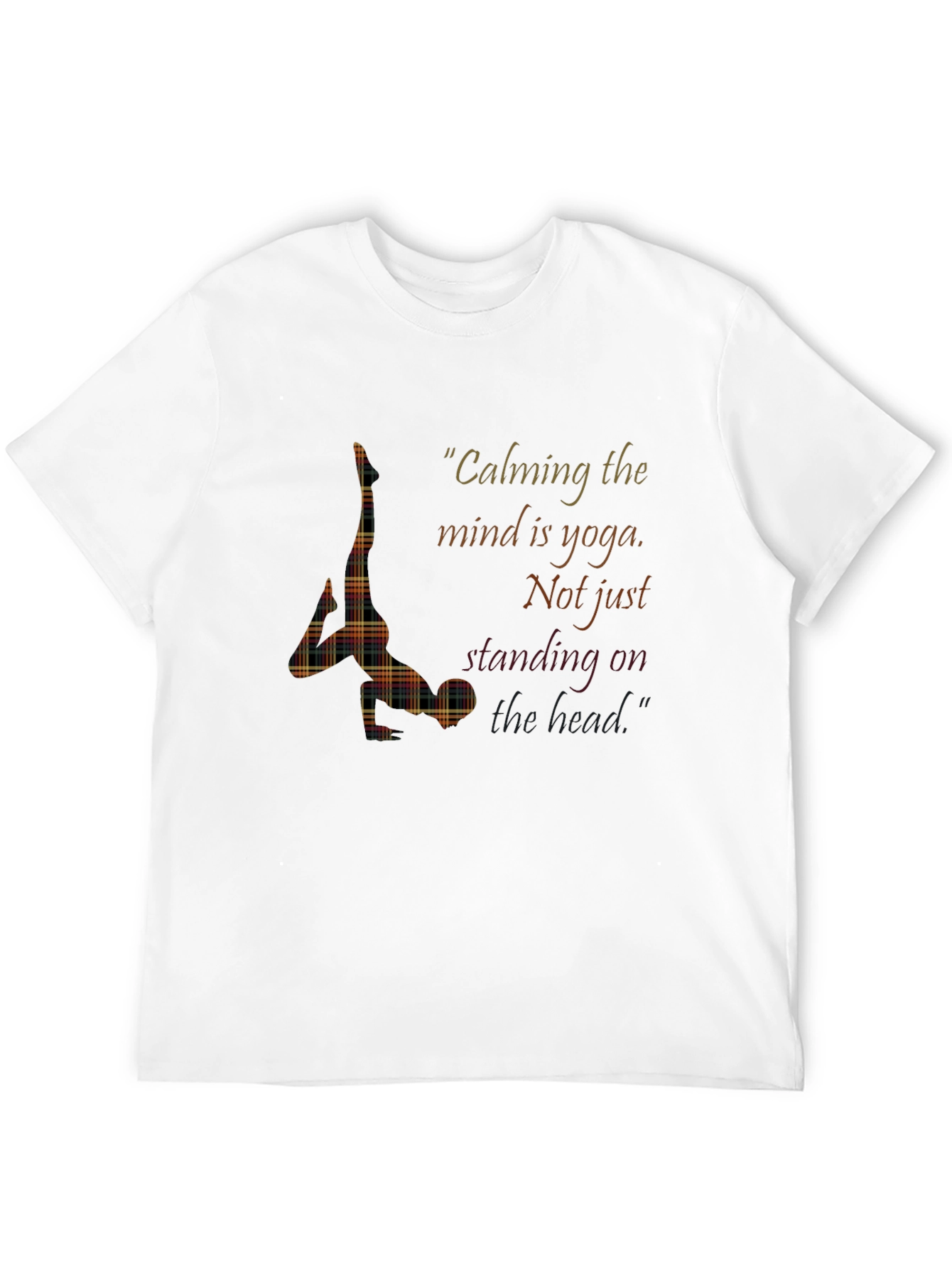 Yoga Mind T-Shirt - Calming Quote Graphic Tee