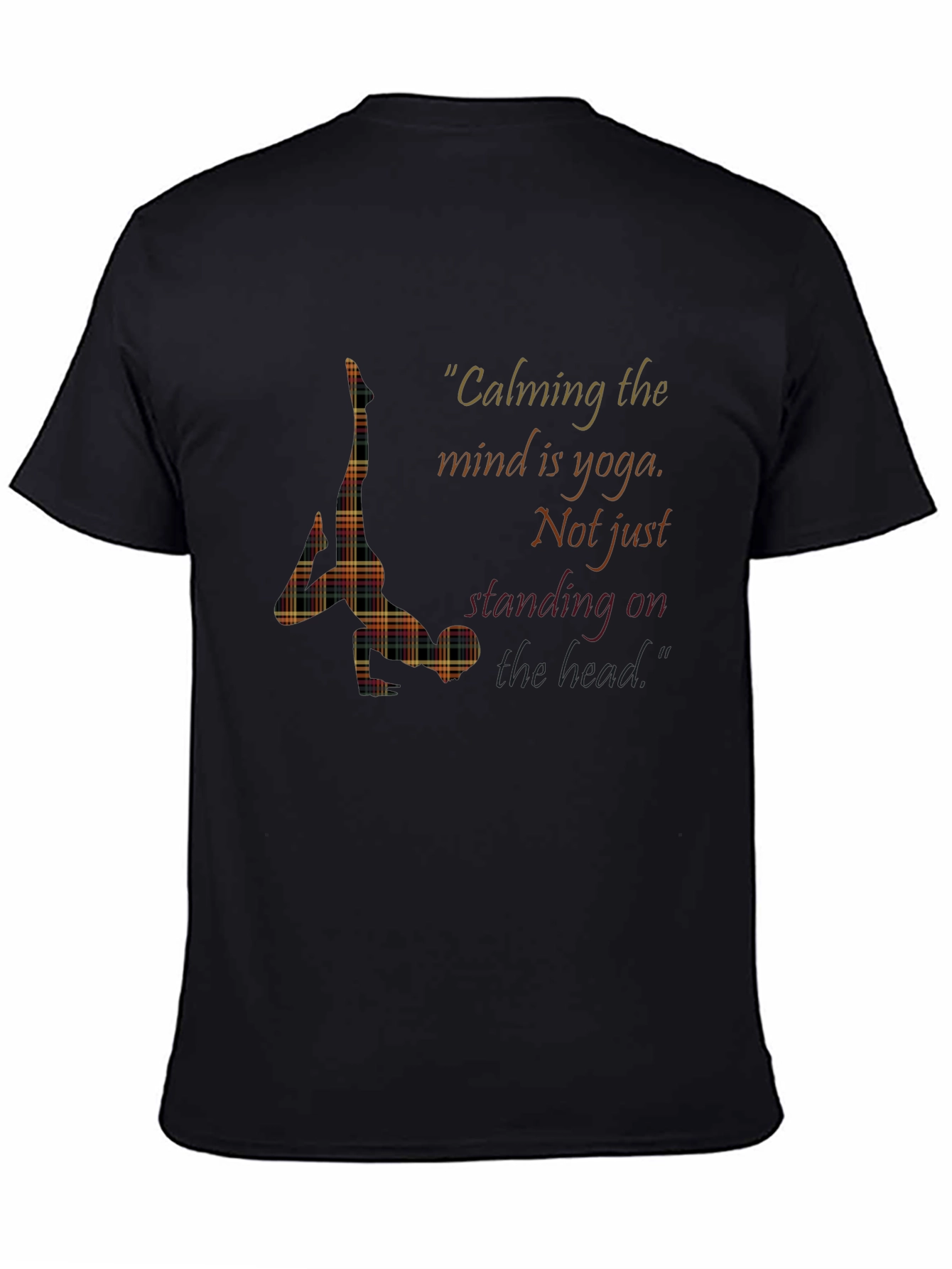 Yoga Mind T-Shirt - Calming Quote Graphic Tee