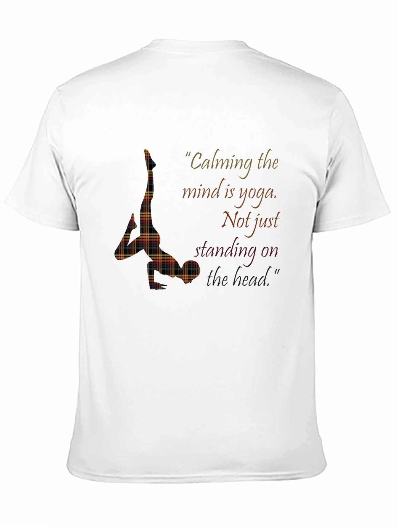 Yoga Mind T-Shirt - Calming Quote Graphic Tee